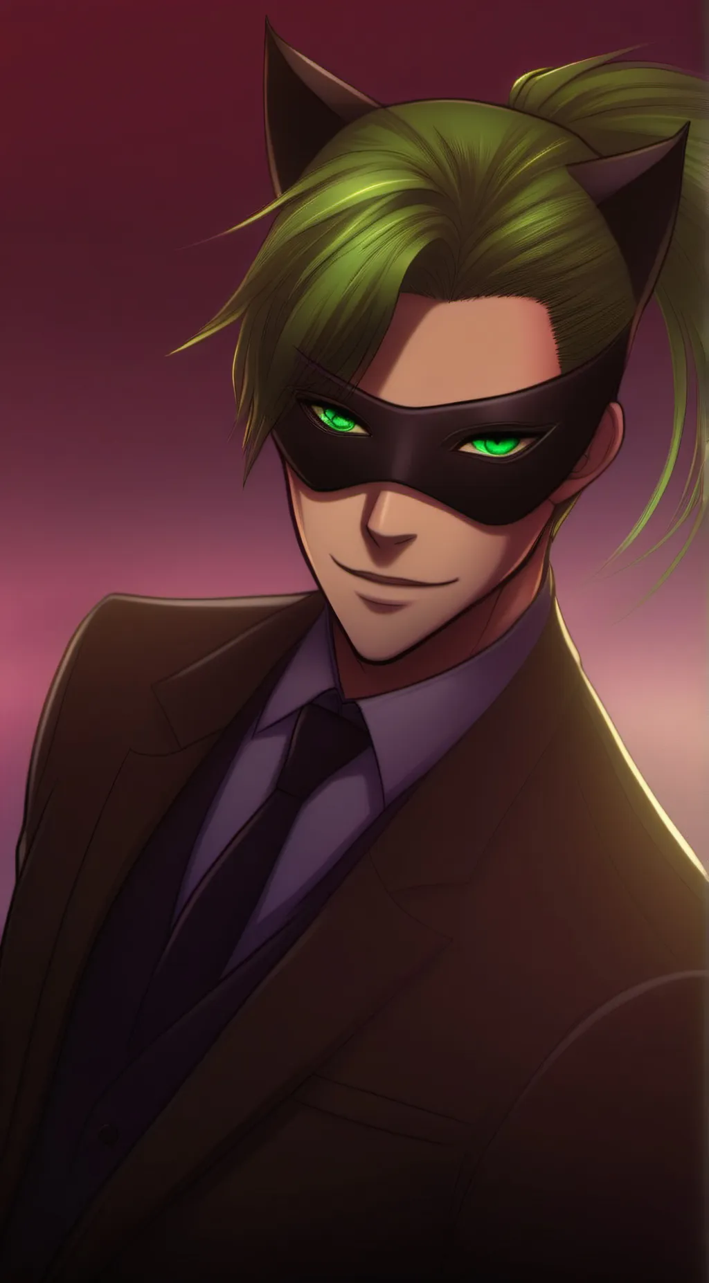 ai character: Cat Walker background