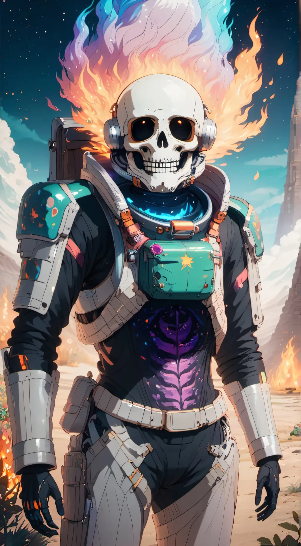 ai character: MAMON background