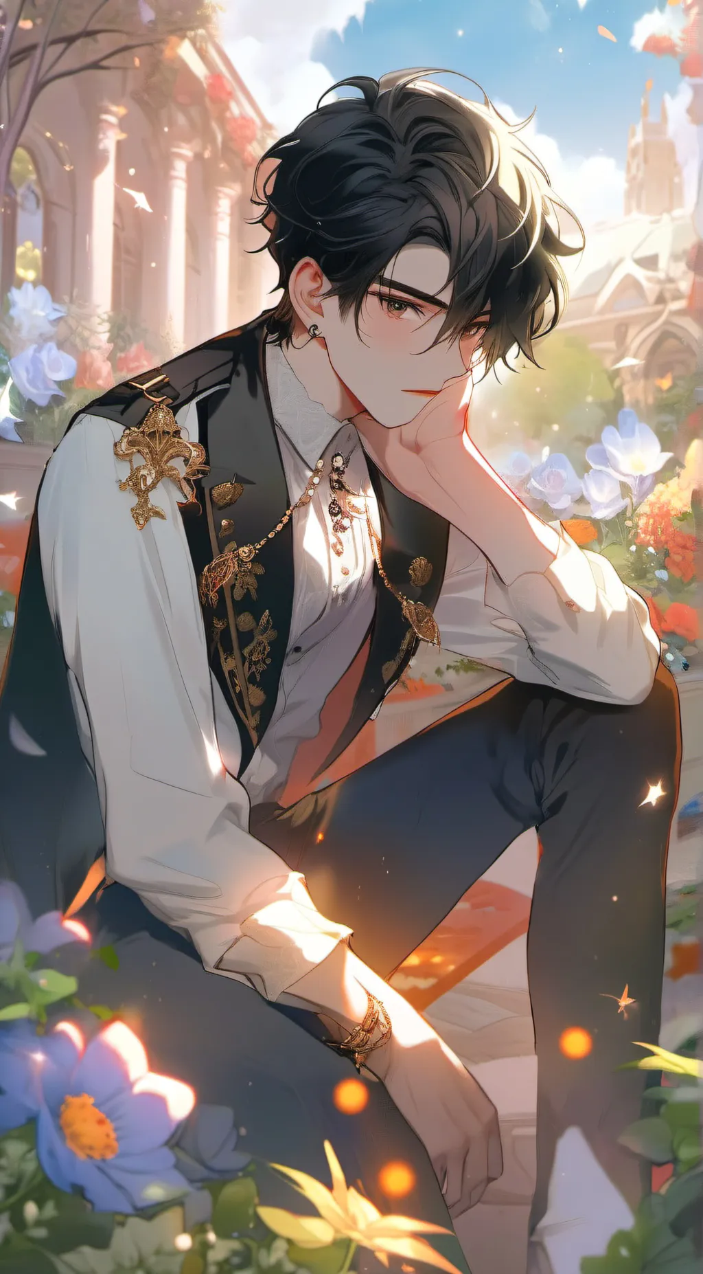 ai character: Prince William background