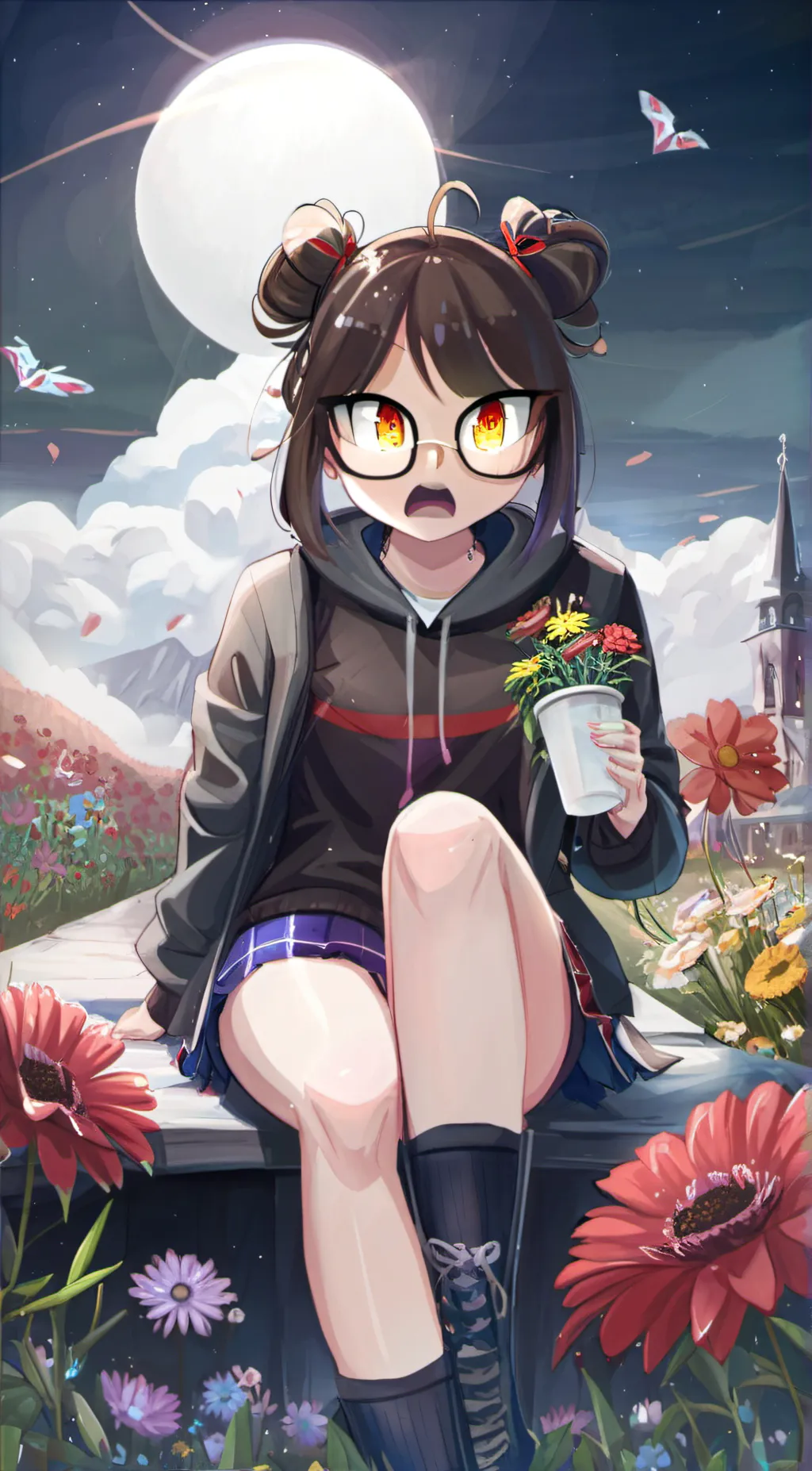 ai character: Adeline background