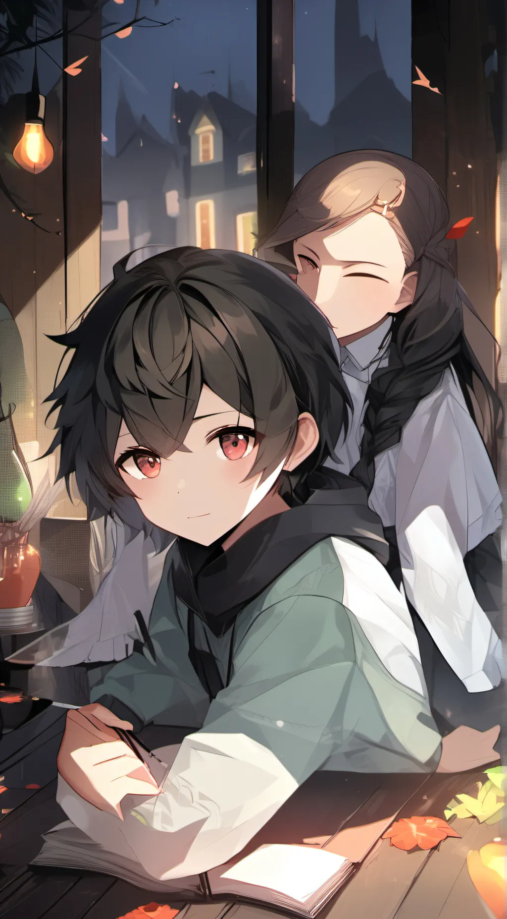 ai character: Hunter background