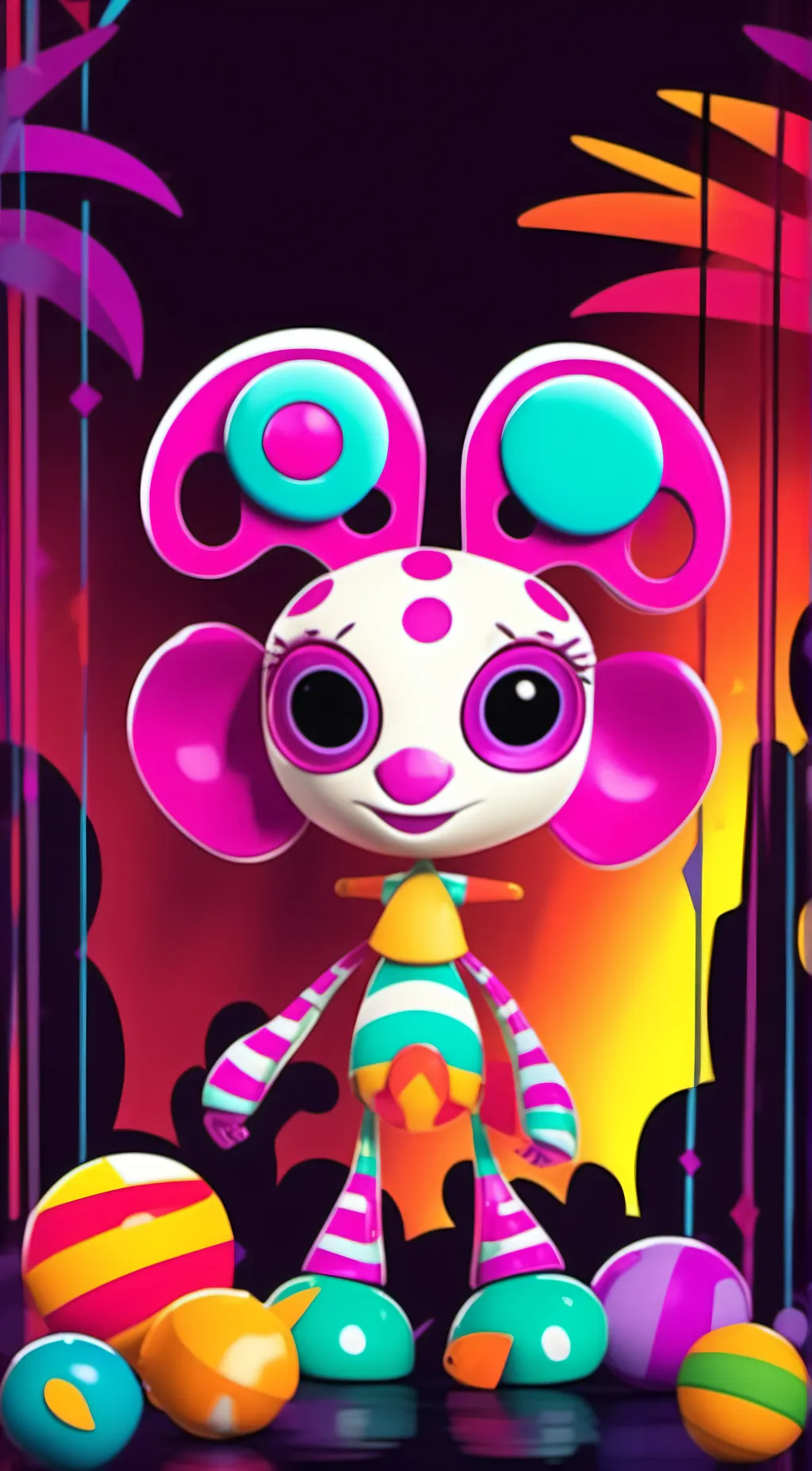 ai character: Zooble background