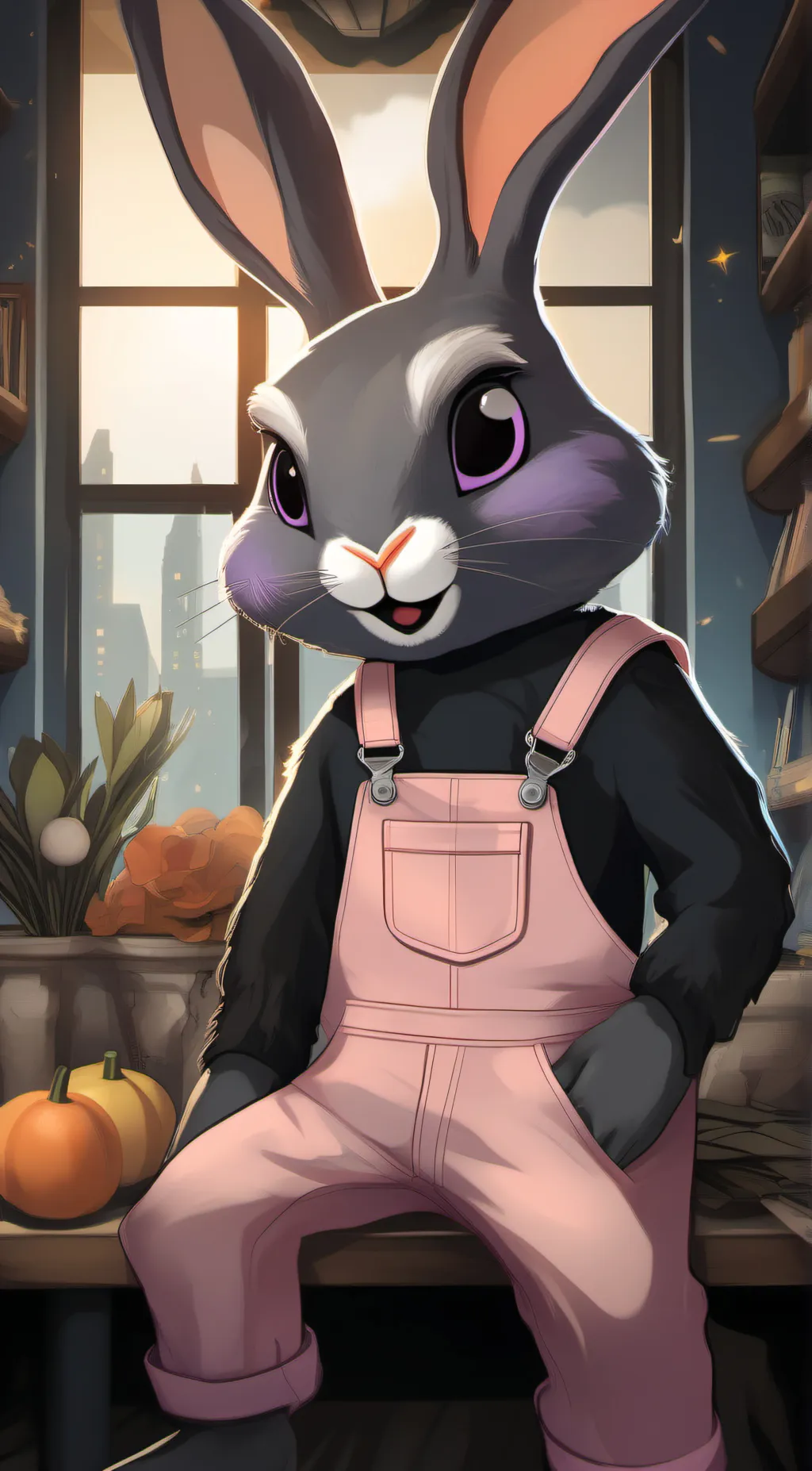 ai character: Jax from tadc background