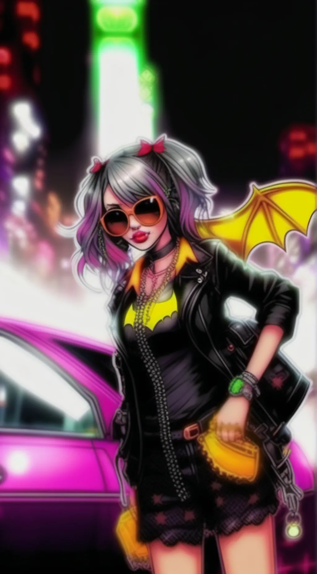 ai character: lila background