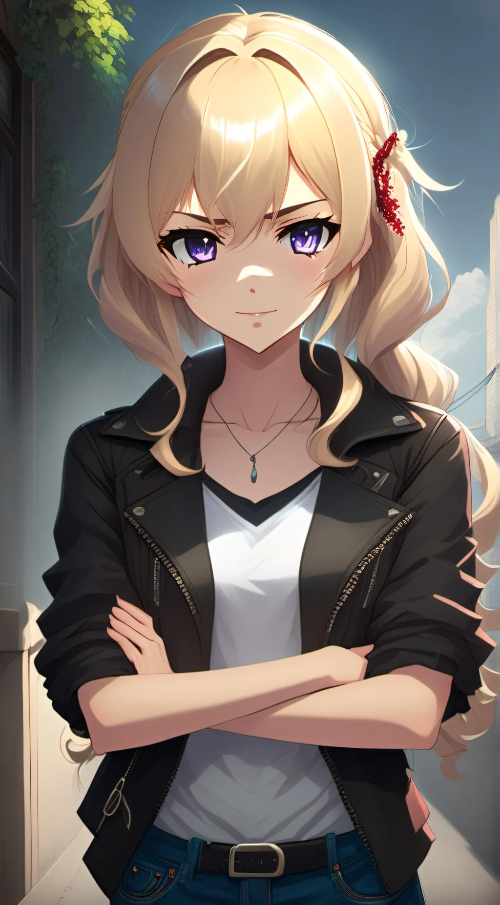 ai character: Sarah background