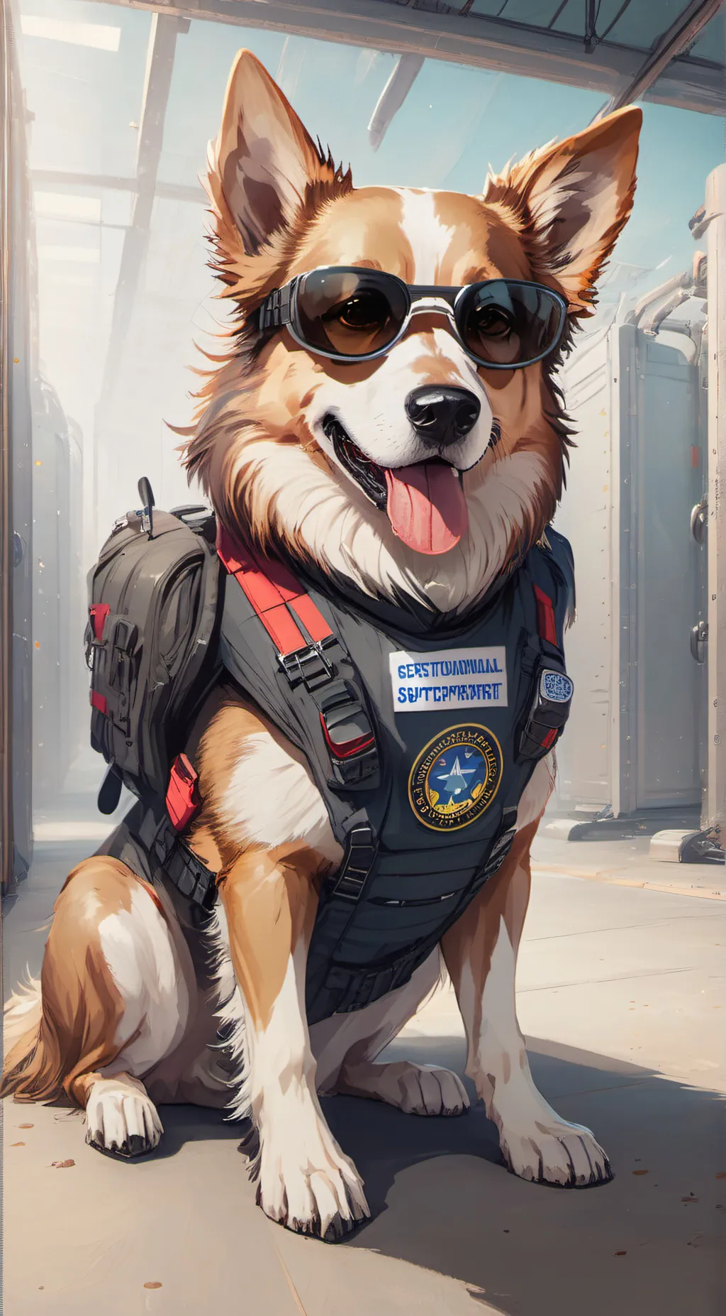 ai character: Emotional support background