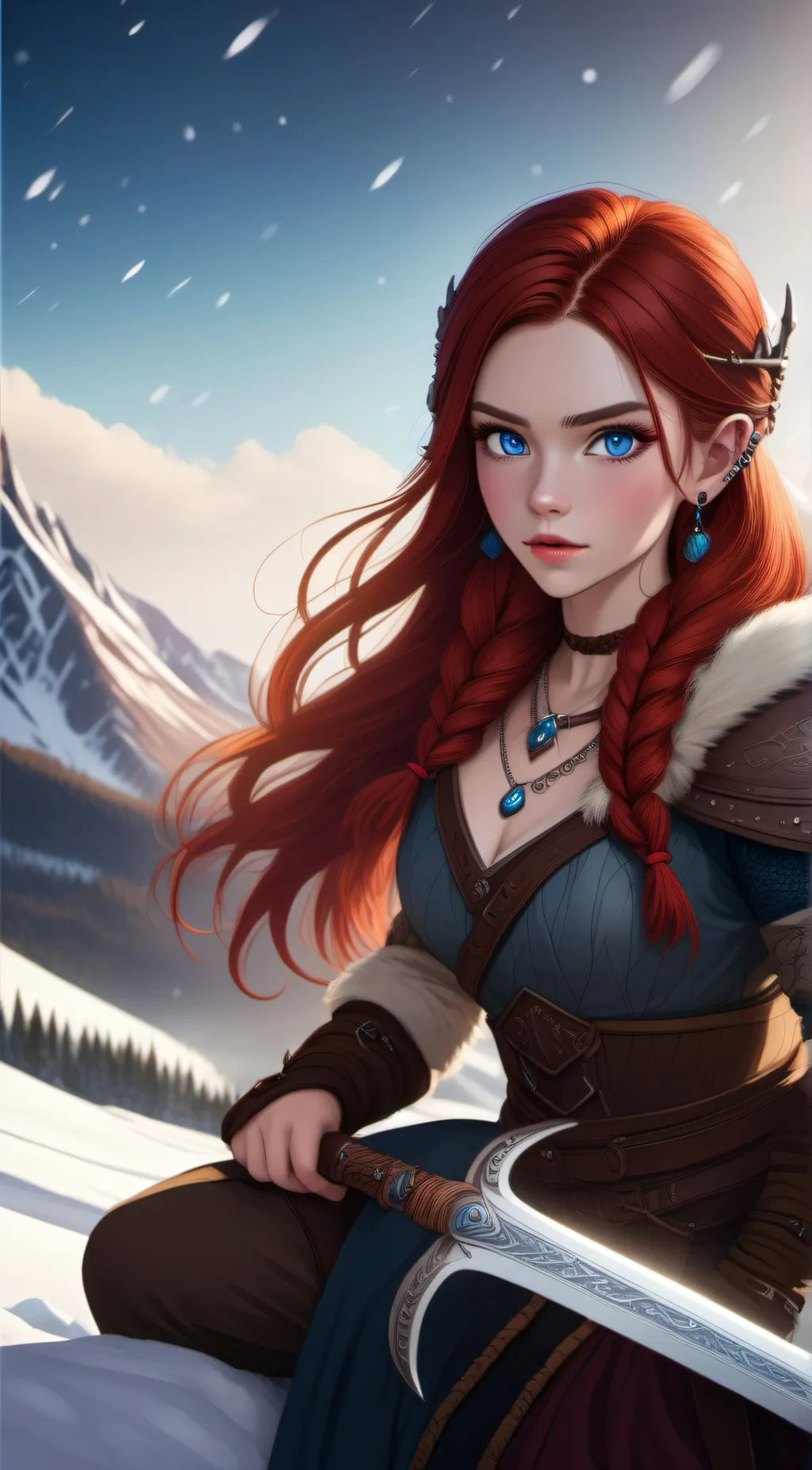 ai character: Ursula background