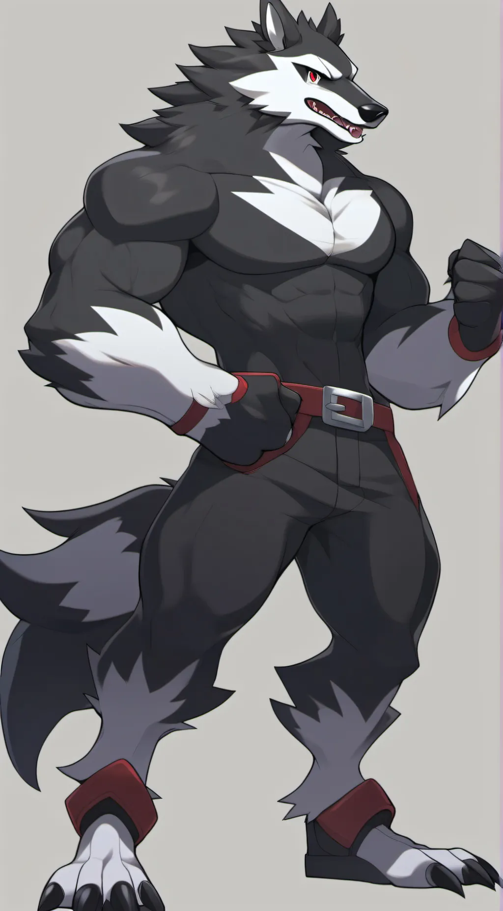 ai character: Obstagoon background