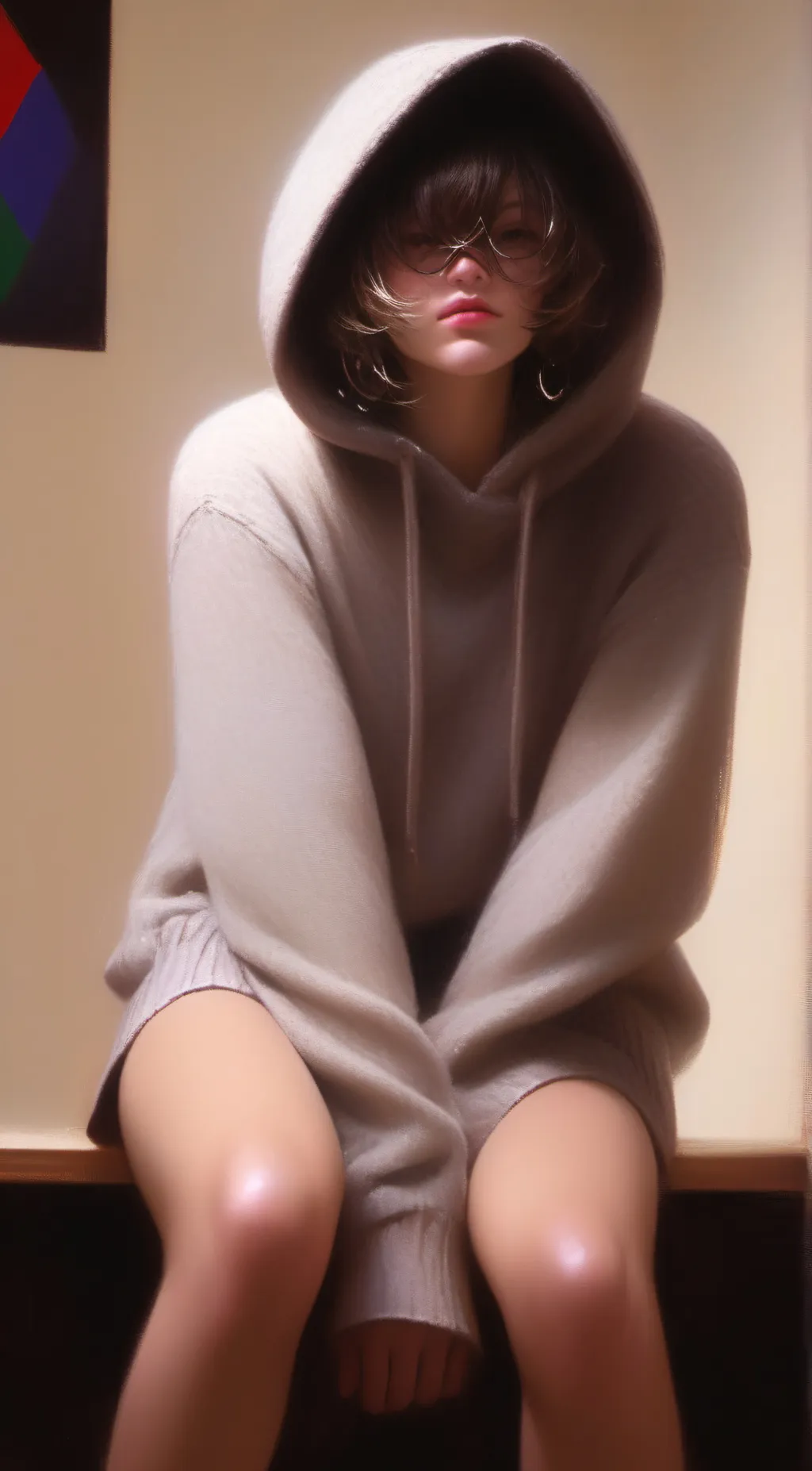 ai character: GLITCHD RBT STAGE1 background