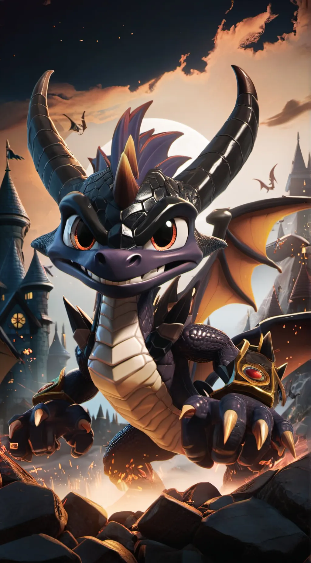 Talkie AI - Chat with Dark Spyro 