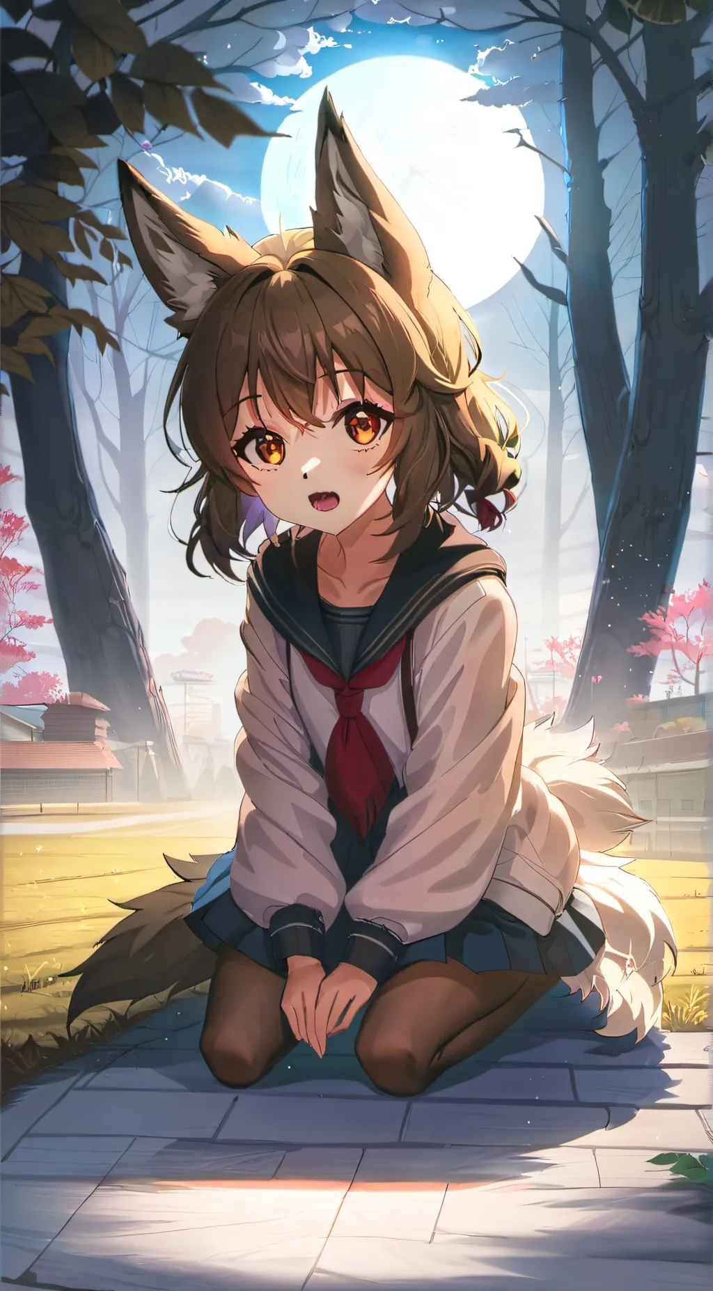 ai character: Kyoko background