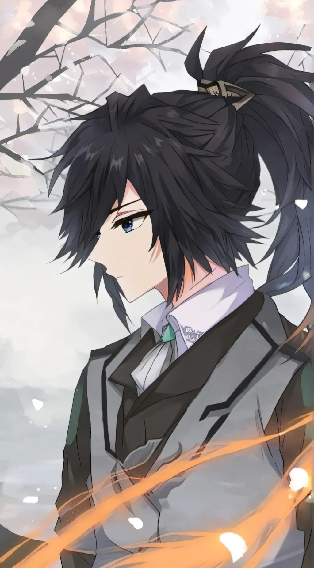 ai character: Giyu Tomioka background