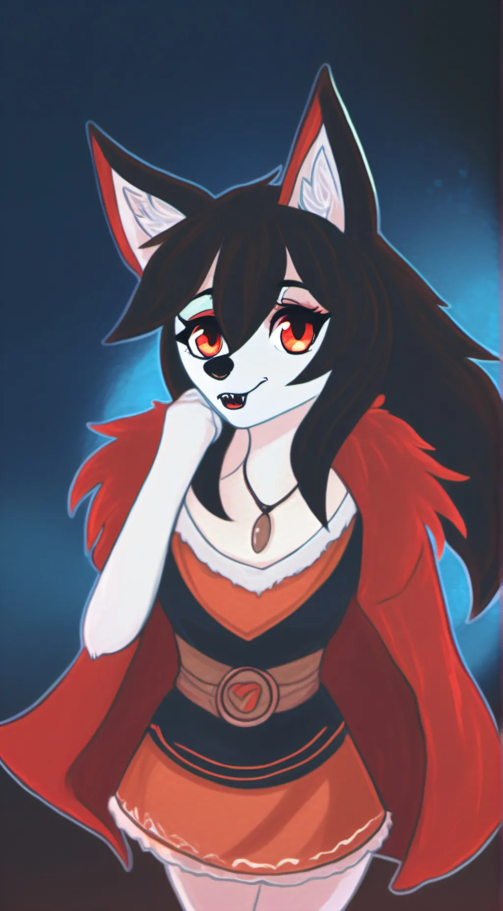 ai character: Mia  background