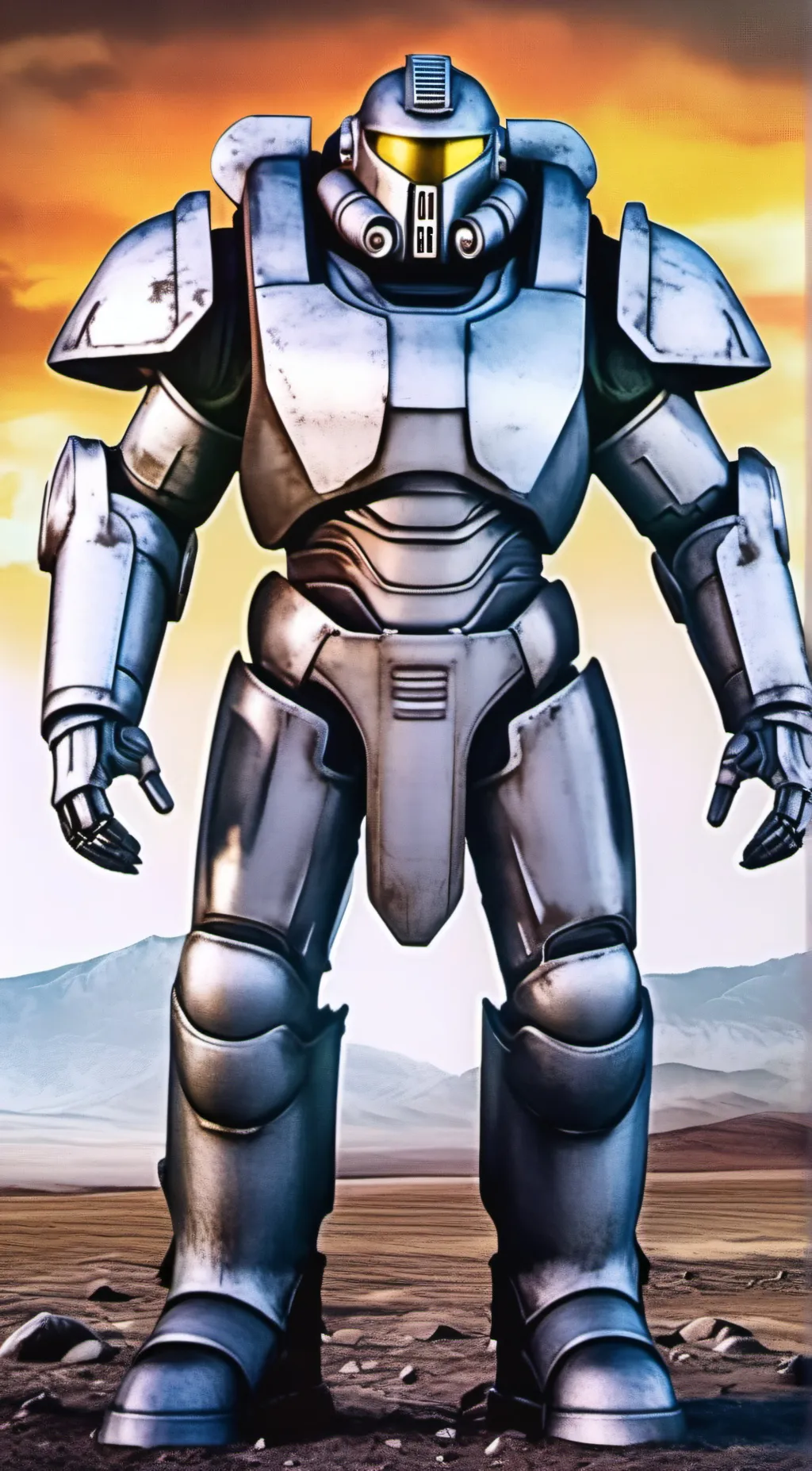 Talkie AI - Chat with power armor