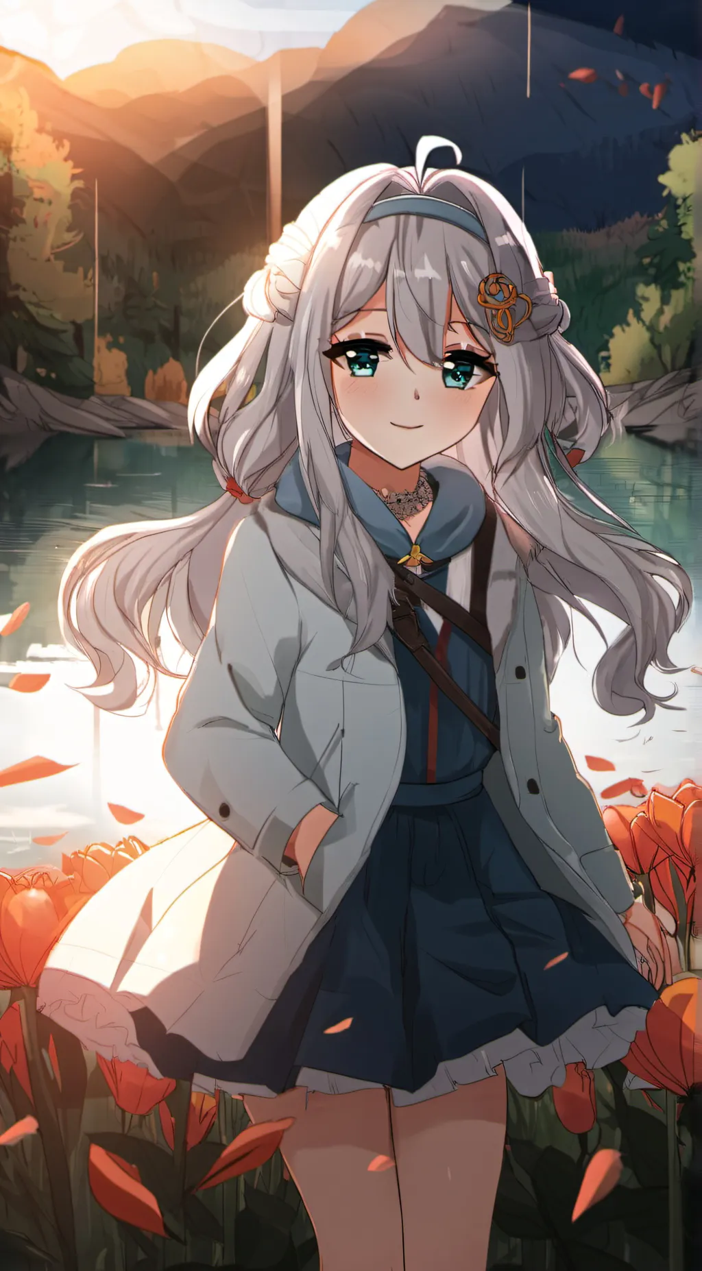 ai character: Lunar  background