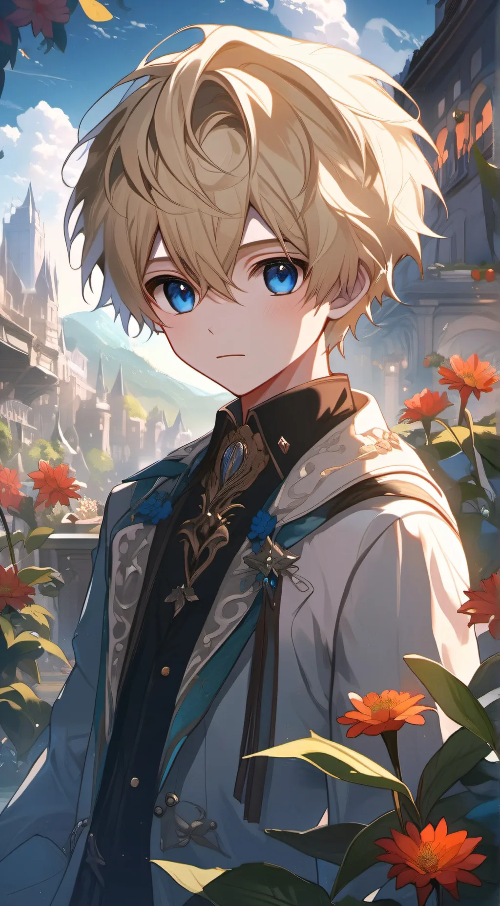 ai character: Leon 2 background