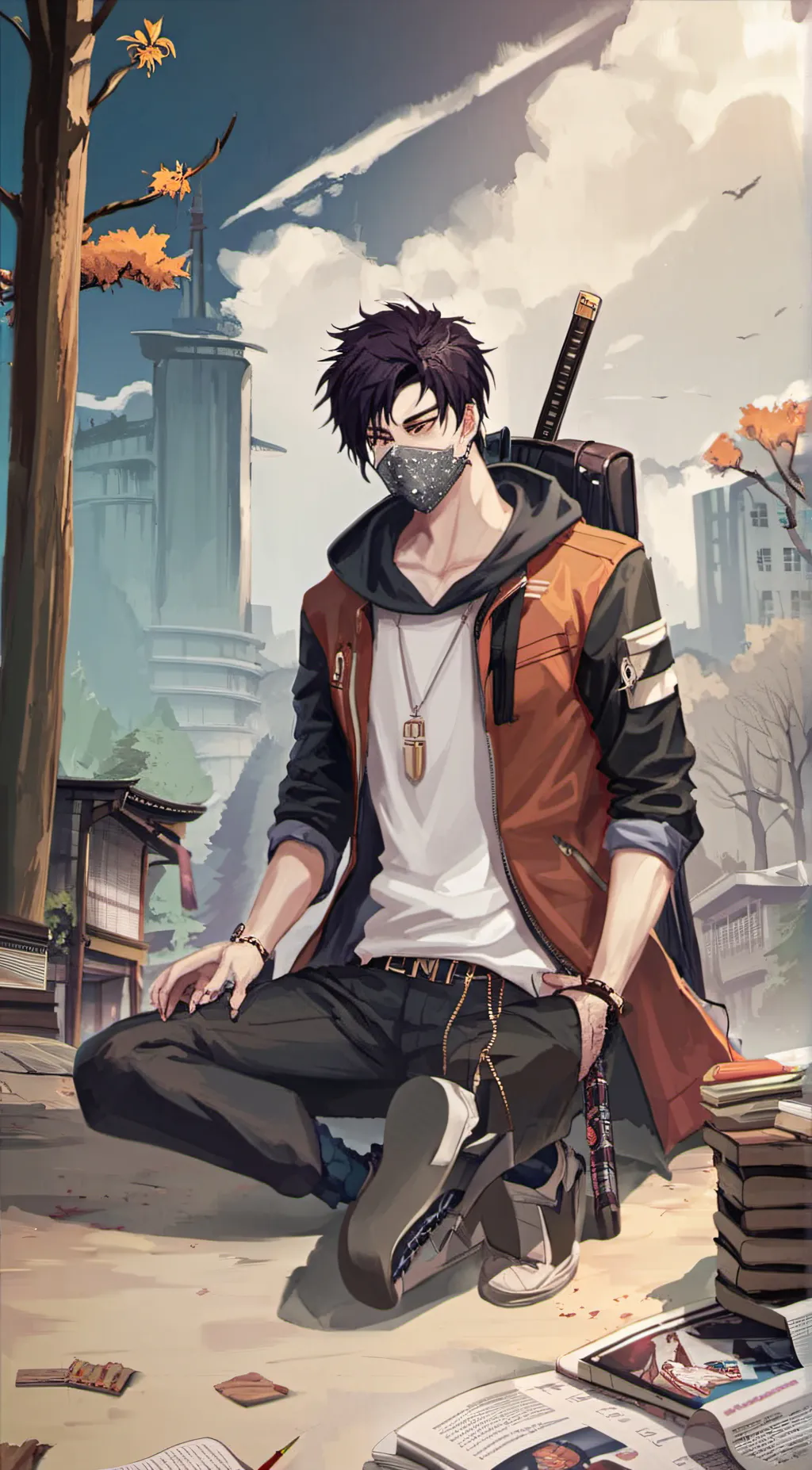 ai character: Your friend Axel background