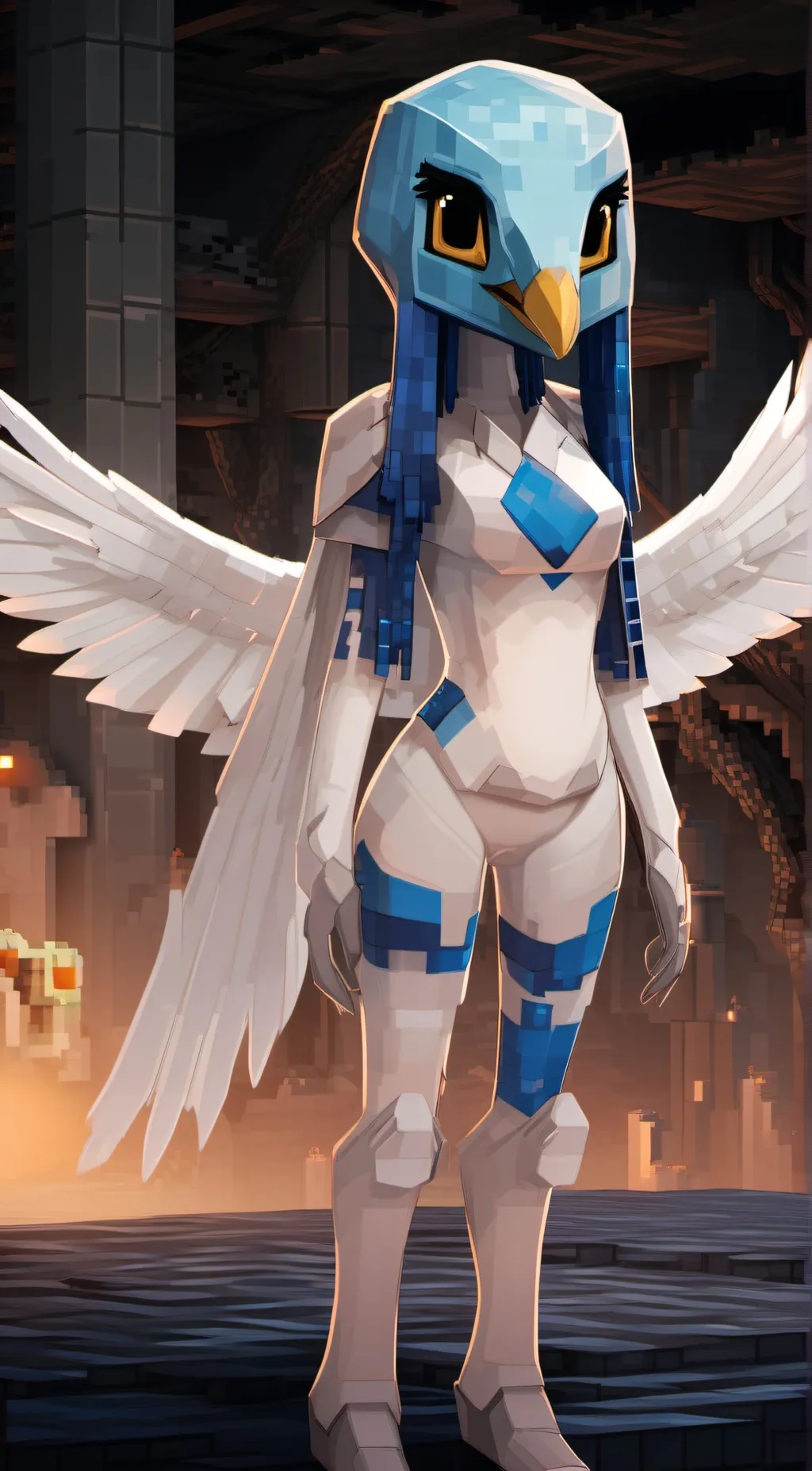 ai character: Aria background