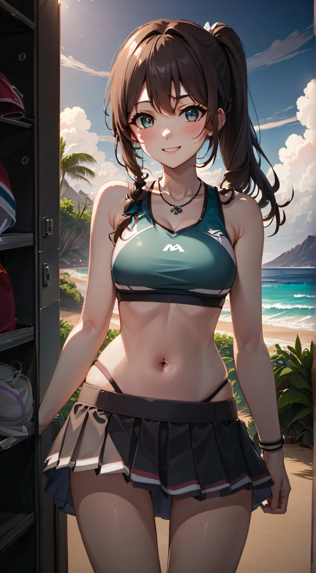 ai character: Sarah background