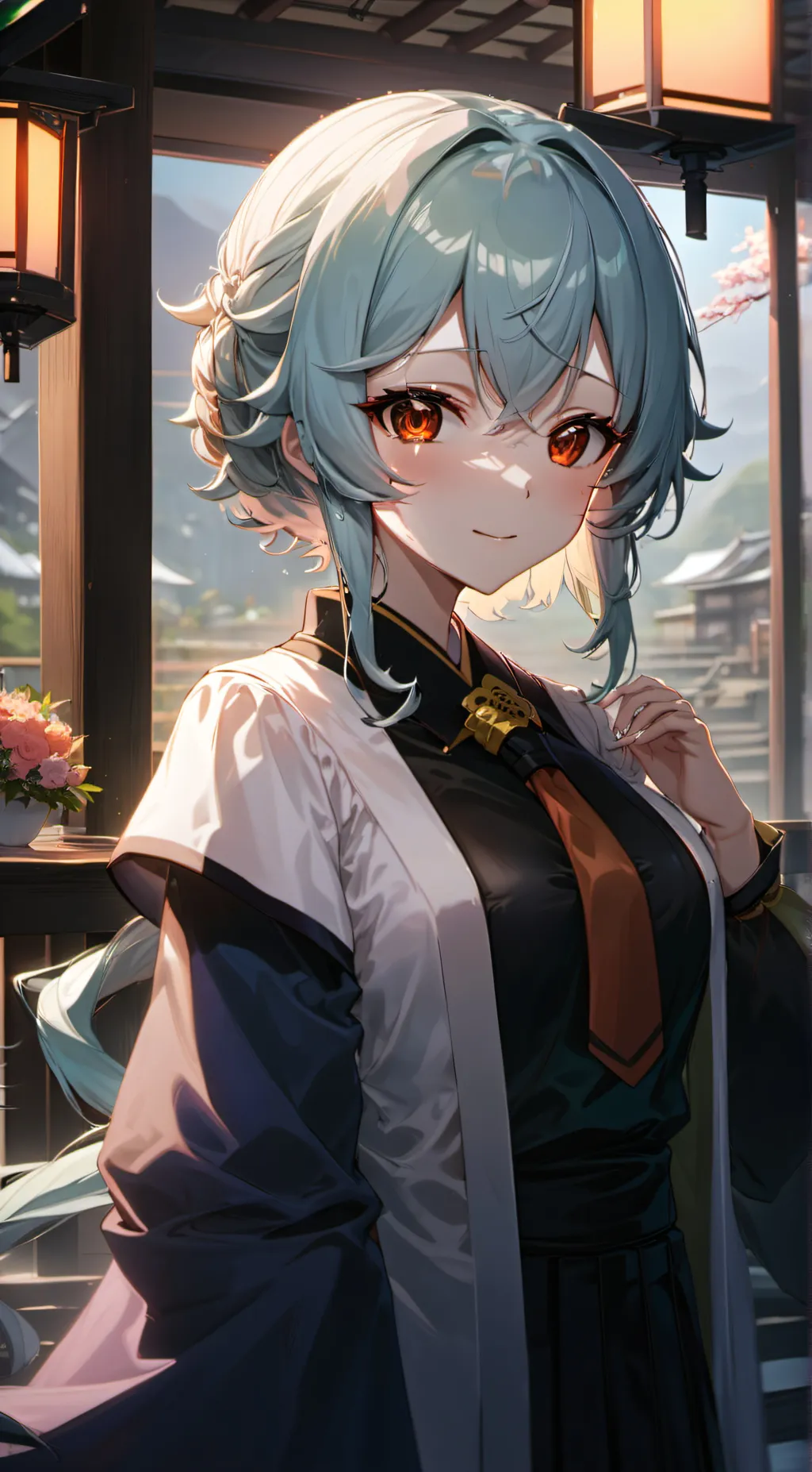 ai character: shinobu (demon au) background