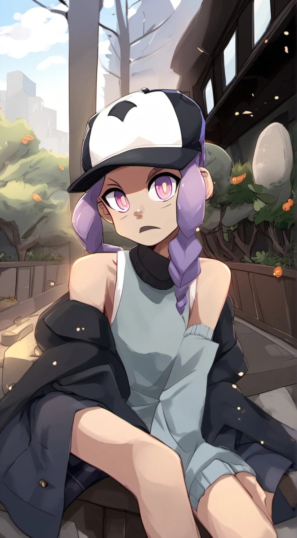 ai character: helpy background