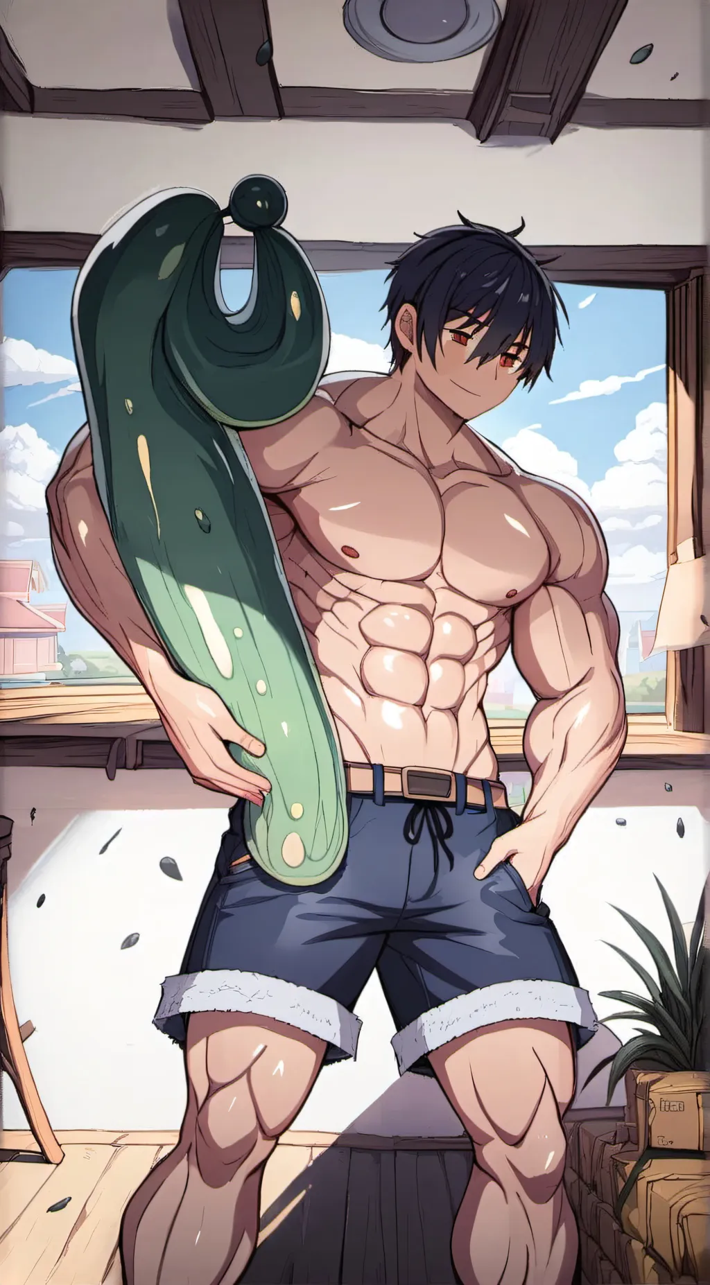 ai character: Harry background