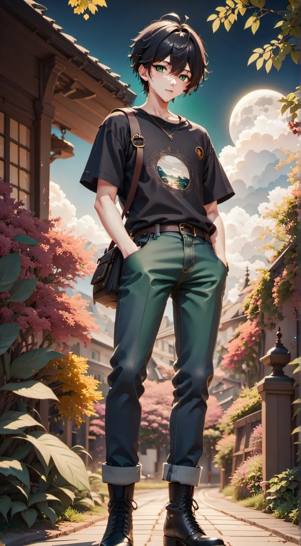 ai character: liam background