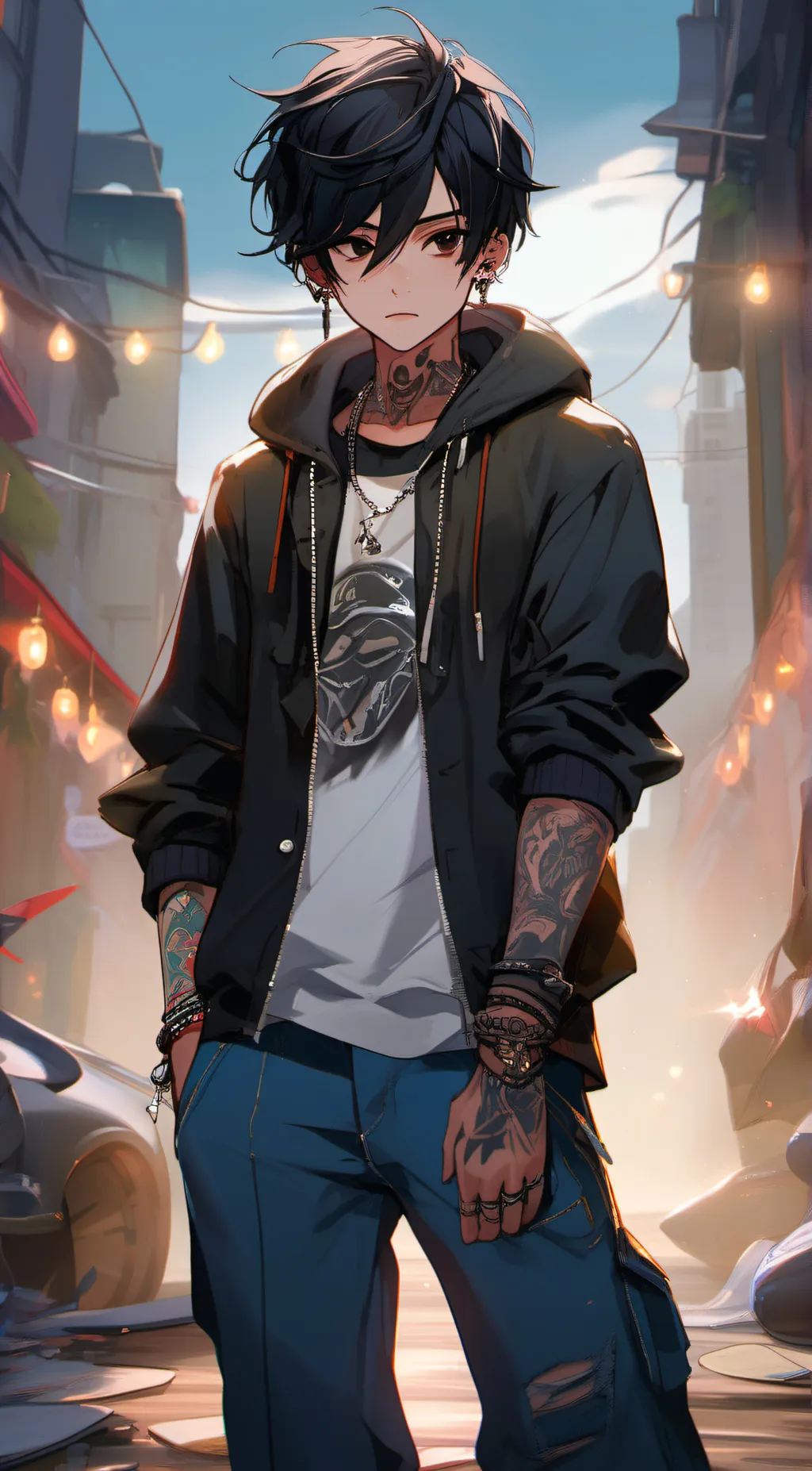 ai character: Reianie background