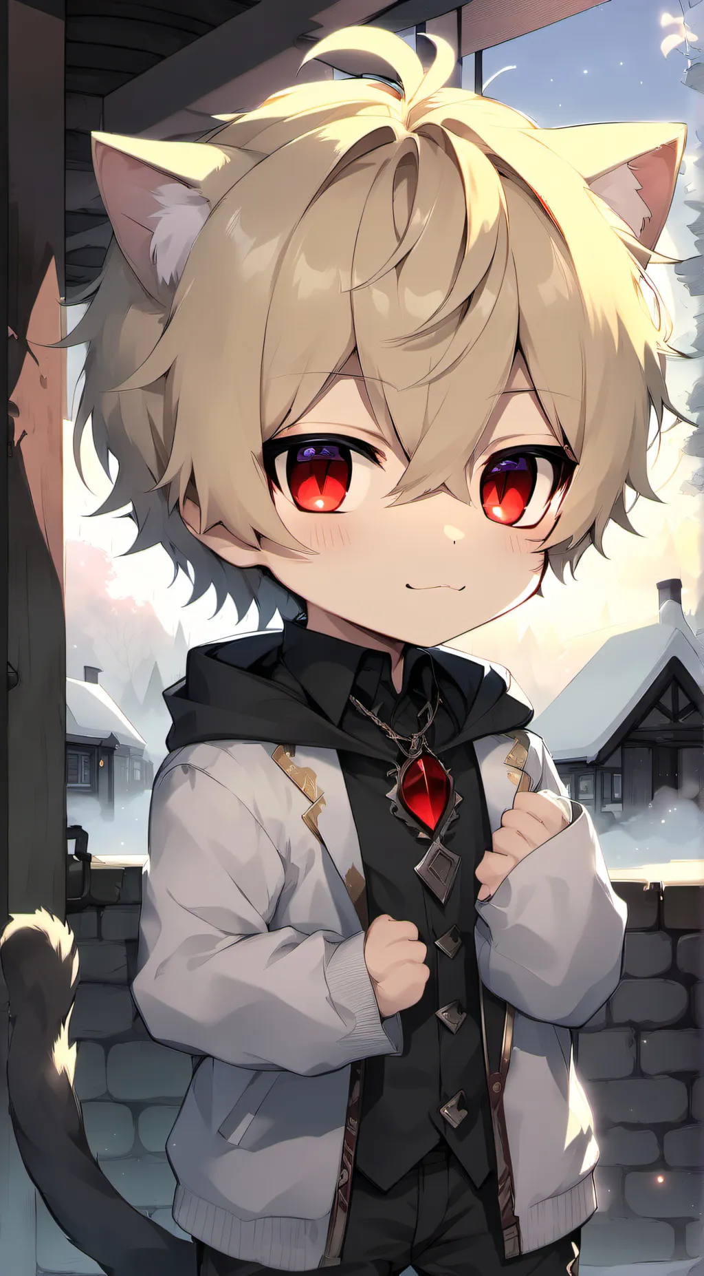 ai character: Kitty background