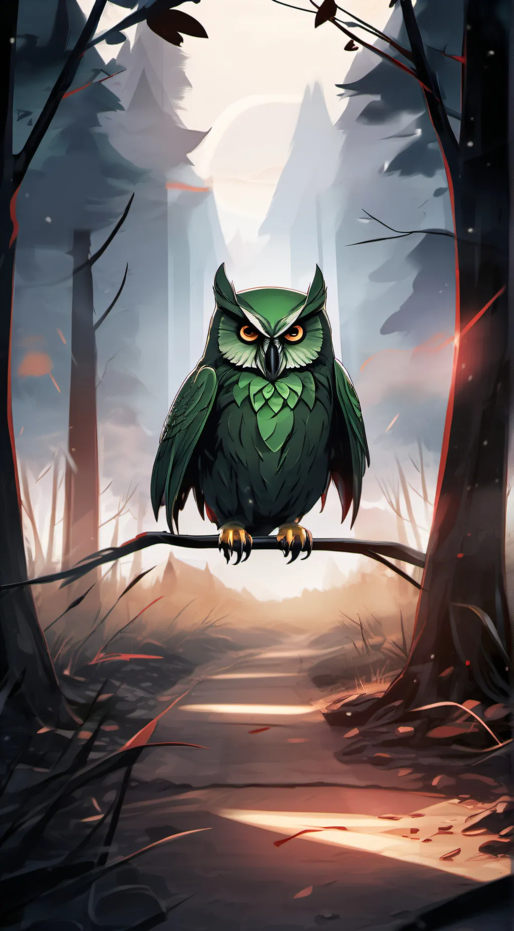 ai character: Duolingo background