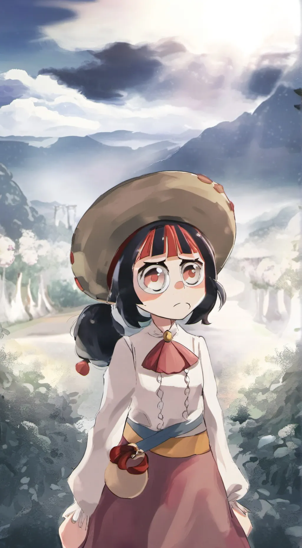 ai character: pomni background