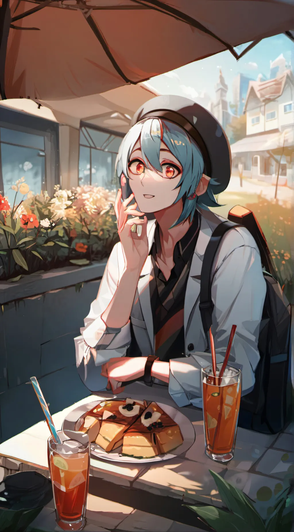 ai character: Milly background