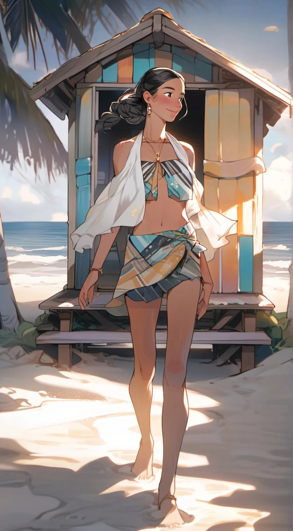 ai character: Jasmine background