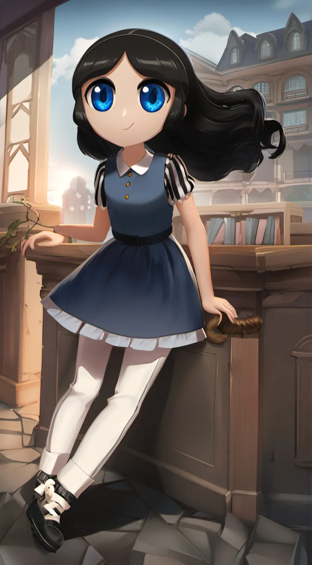 ai character: Minji background