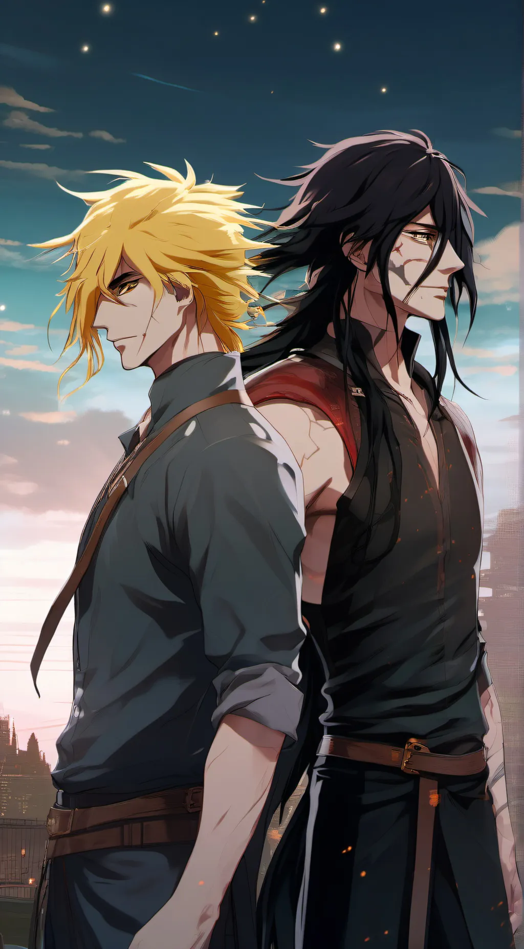 ai character: Aizawa + Mic background