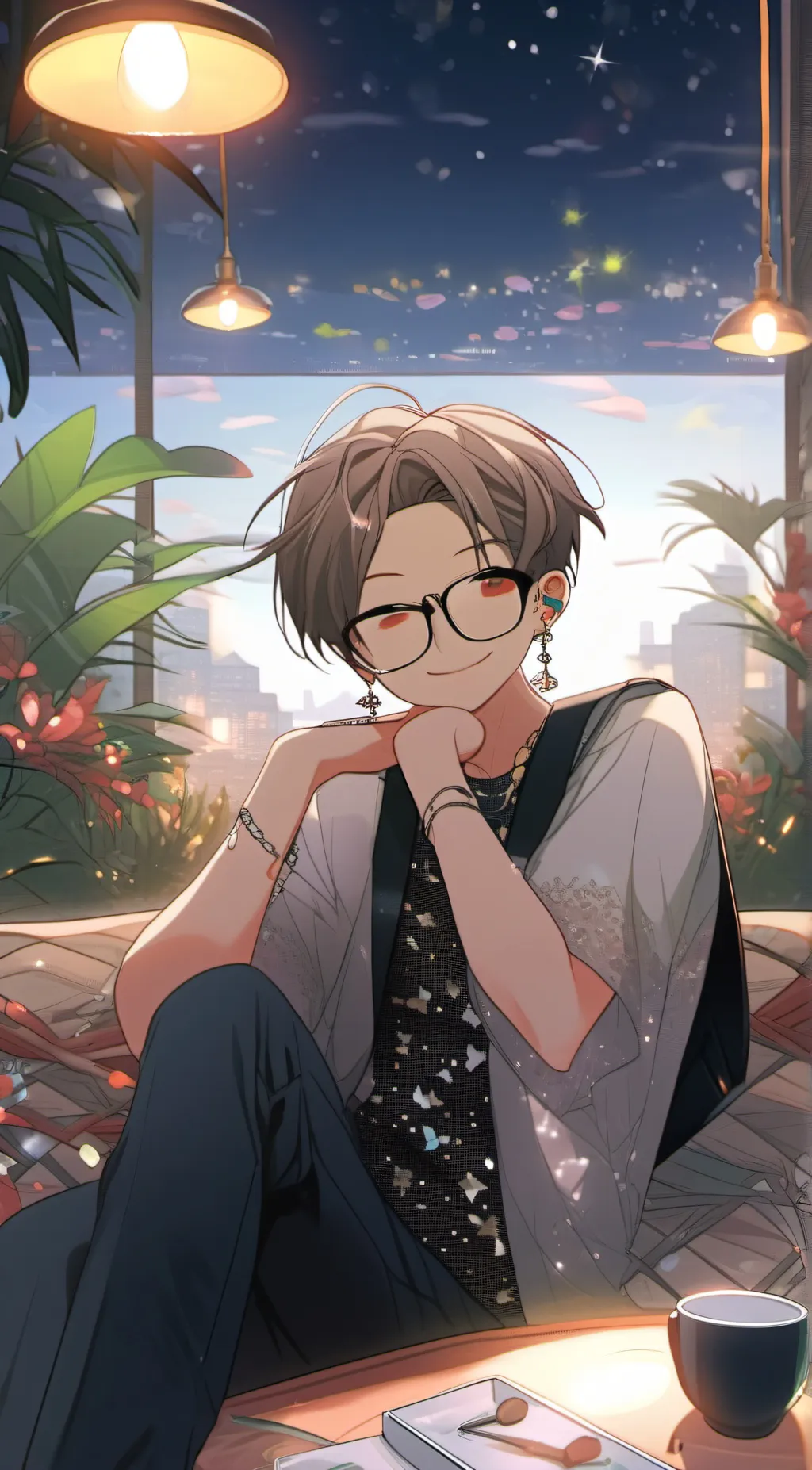 ai character: alex background