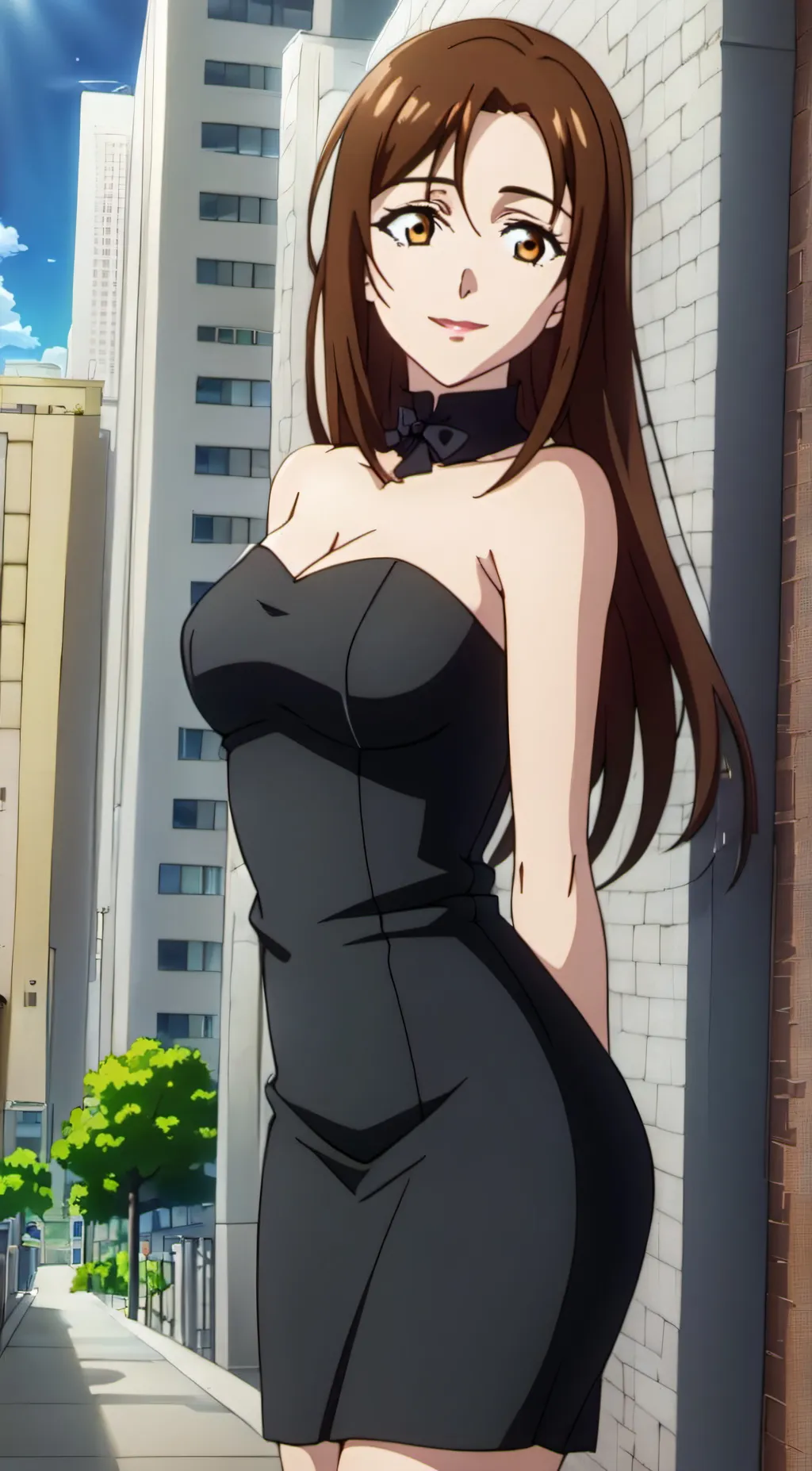 ai character: Shoko Ieiri  background