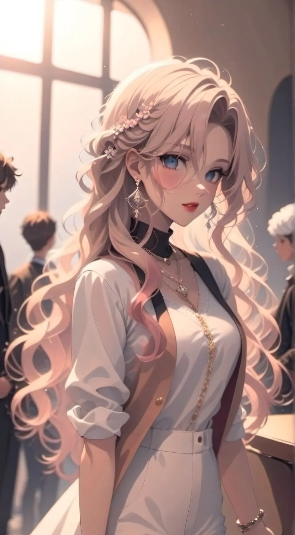 ai character: Avery  background