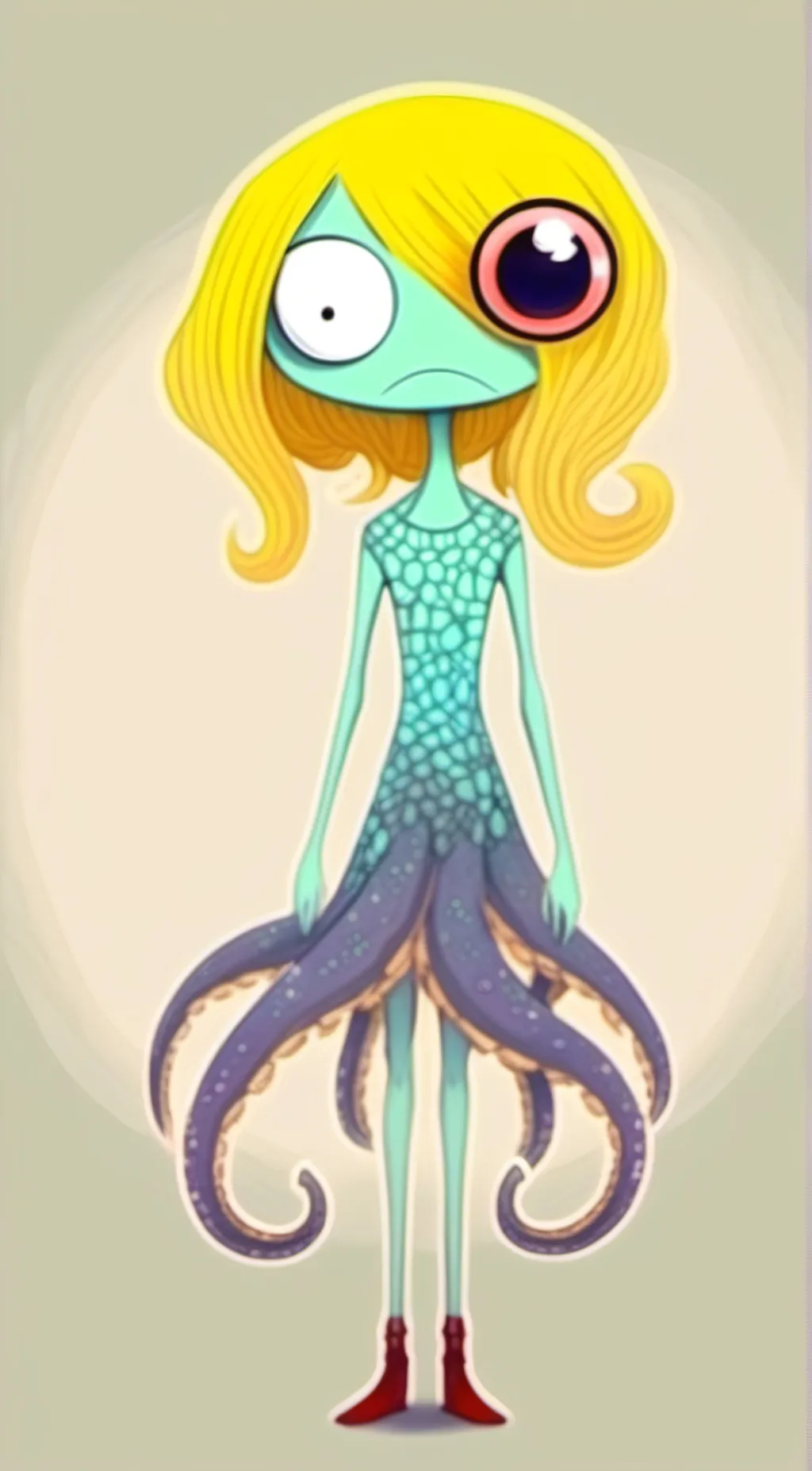 ai character: Whither background