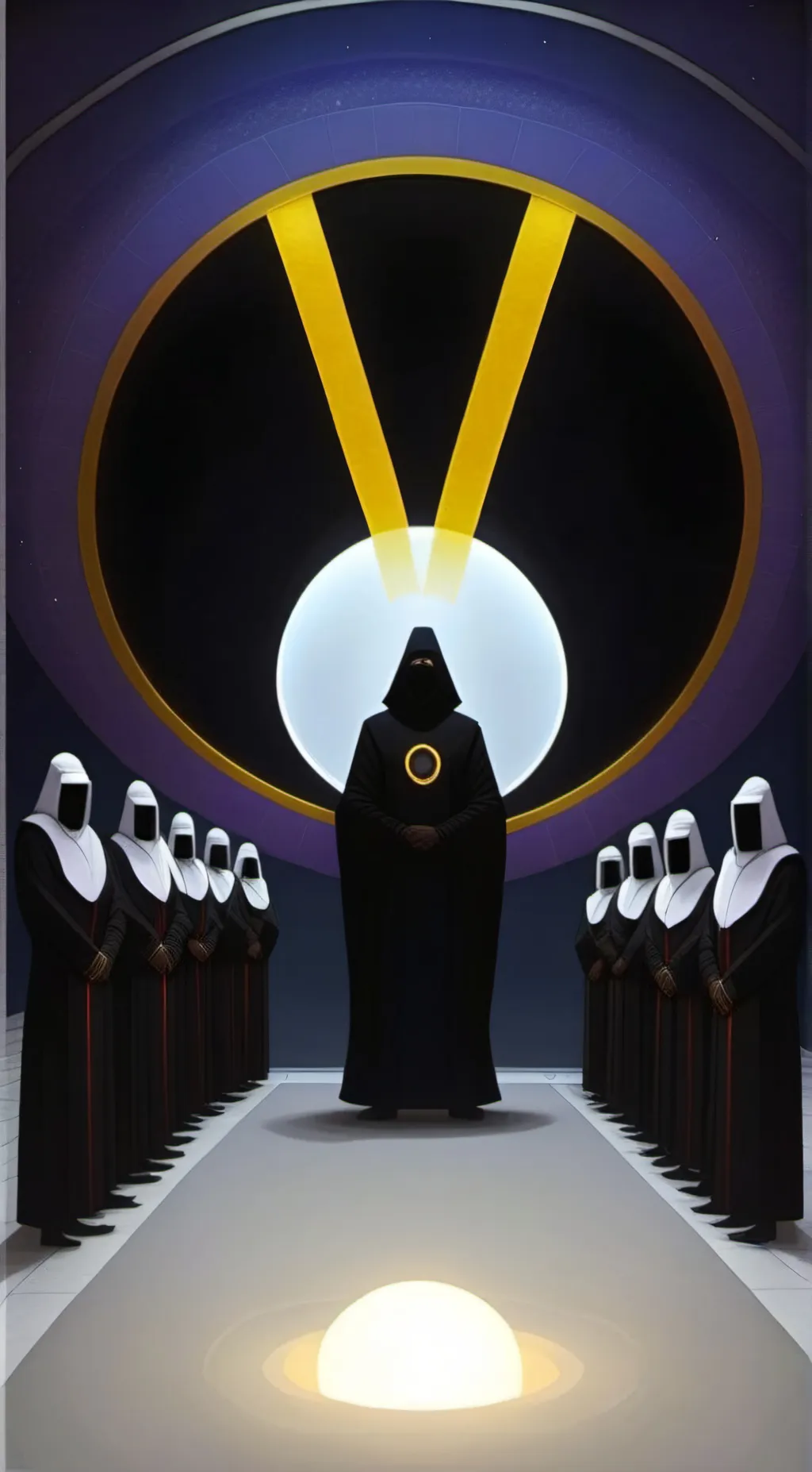 ai character: The Black robes background