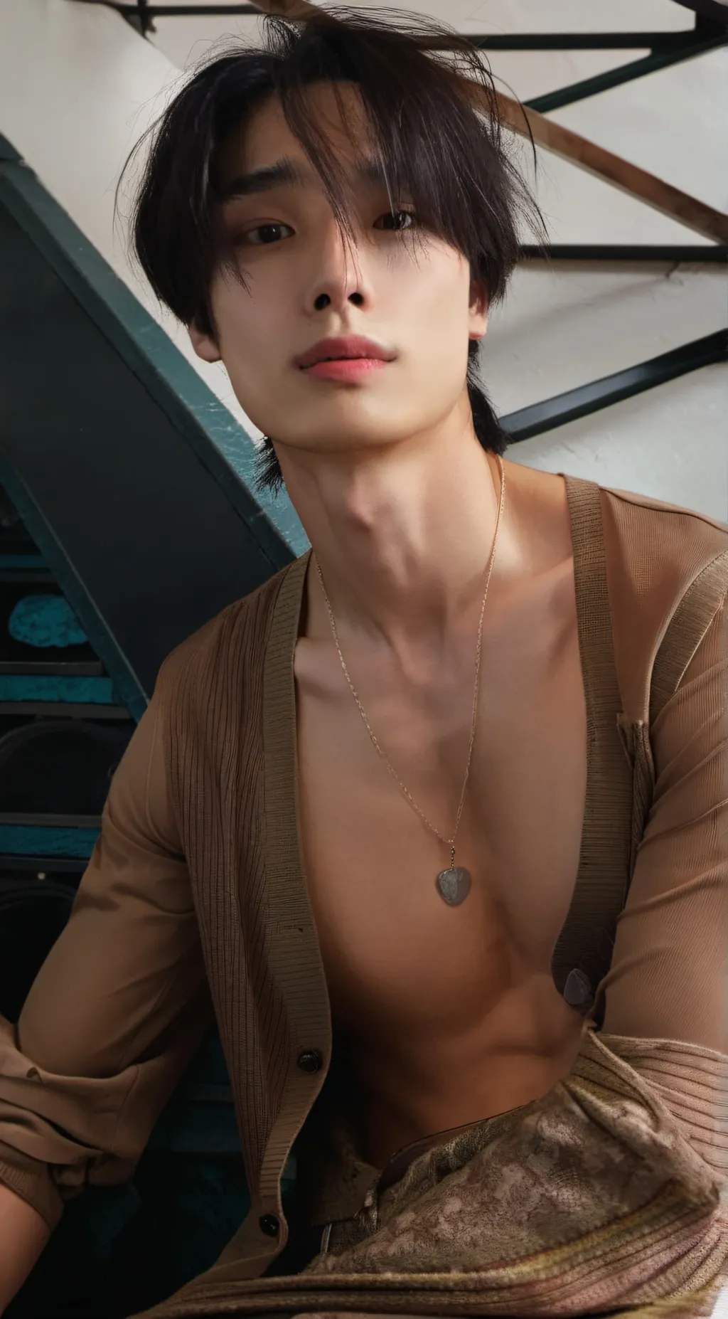 ai character: 하랑 background