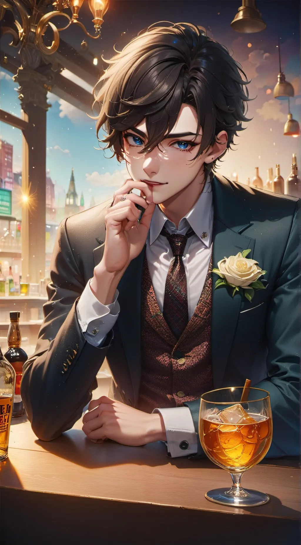 ai character: Veer background