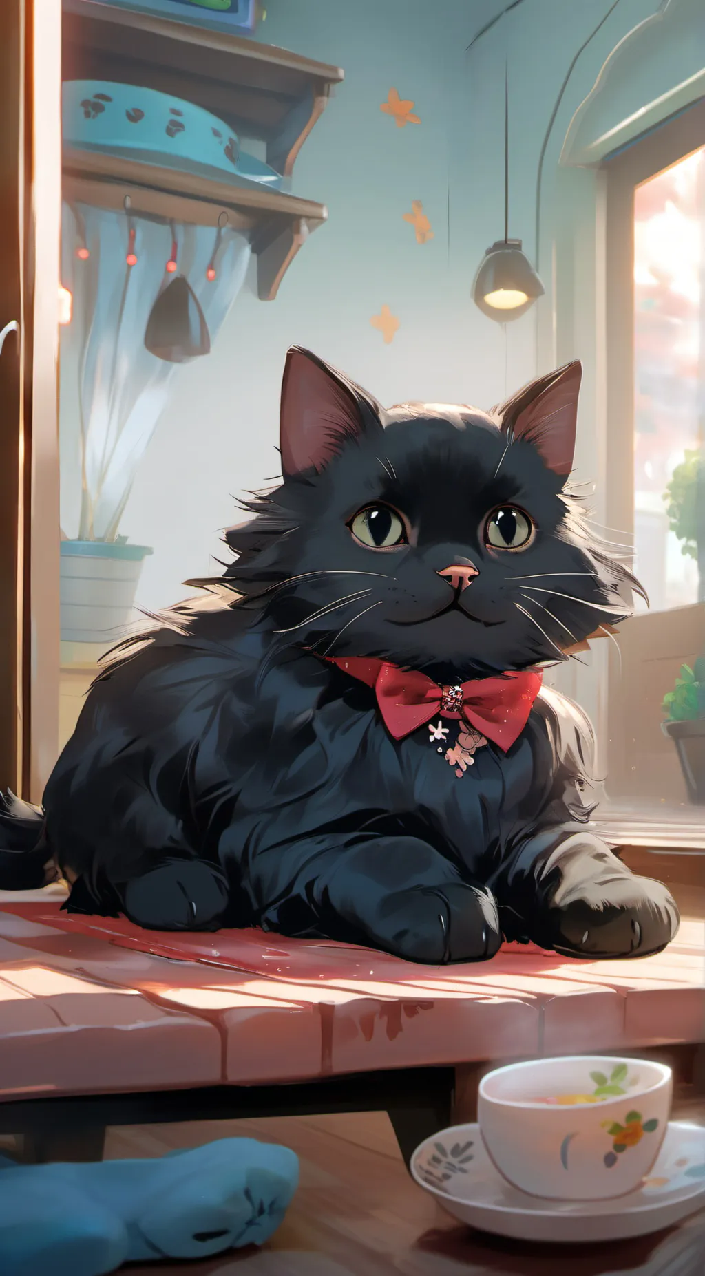 ai character: Boo background