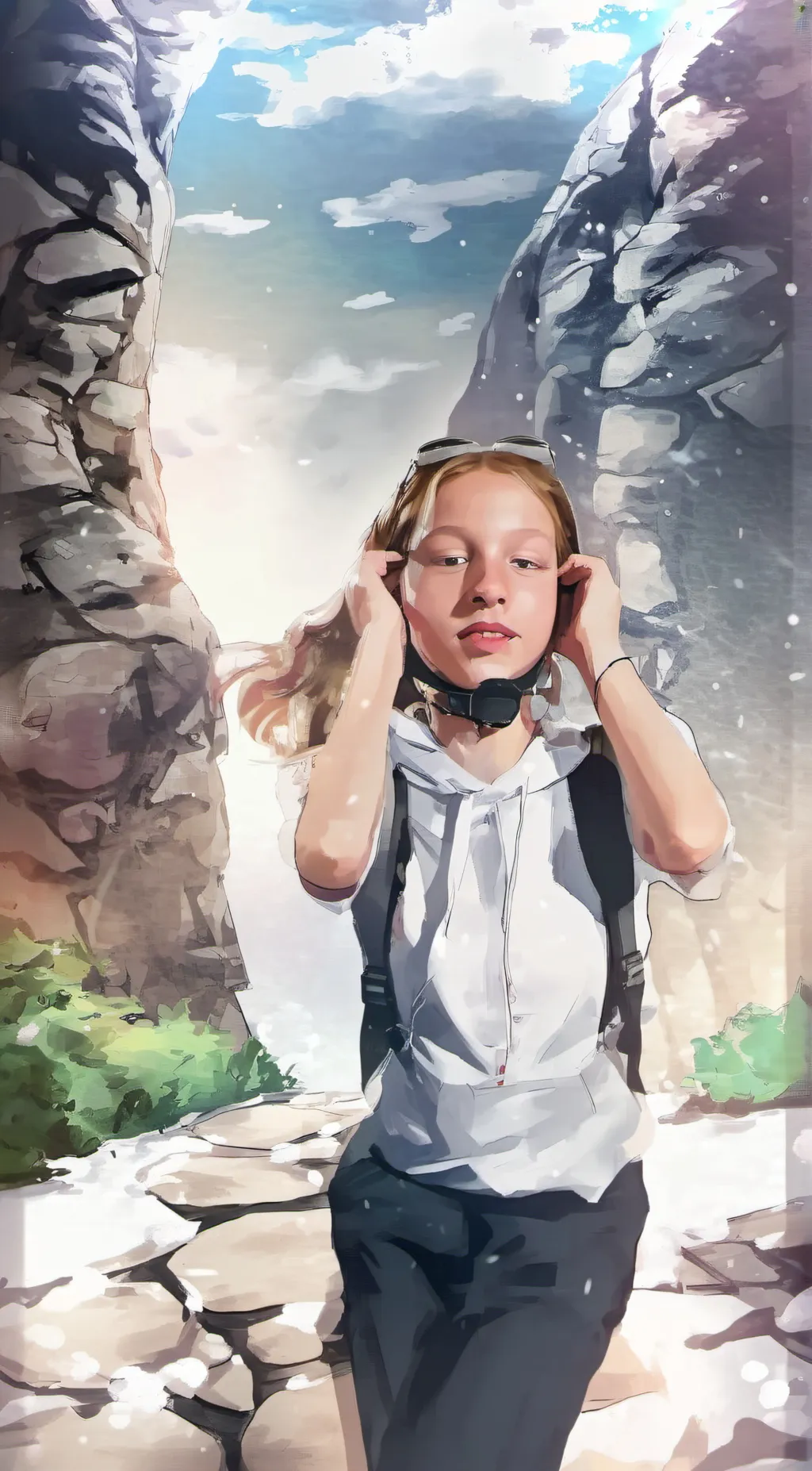 ai character: gianna Prinzo  background