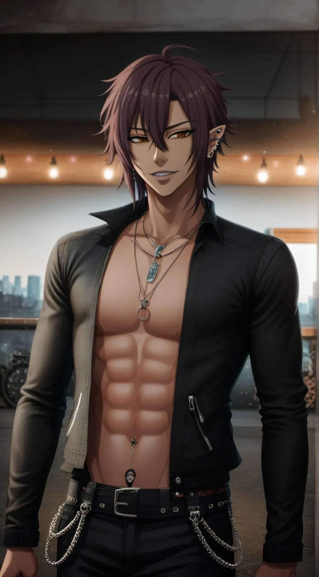 ai character: dedrick  background