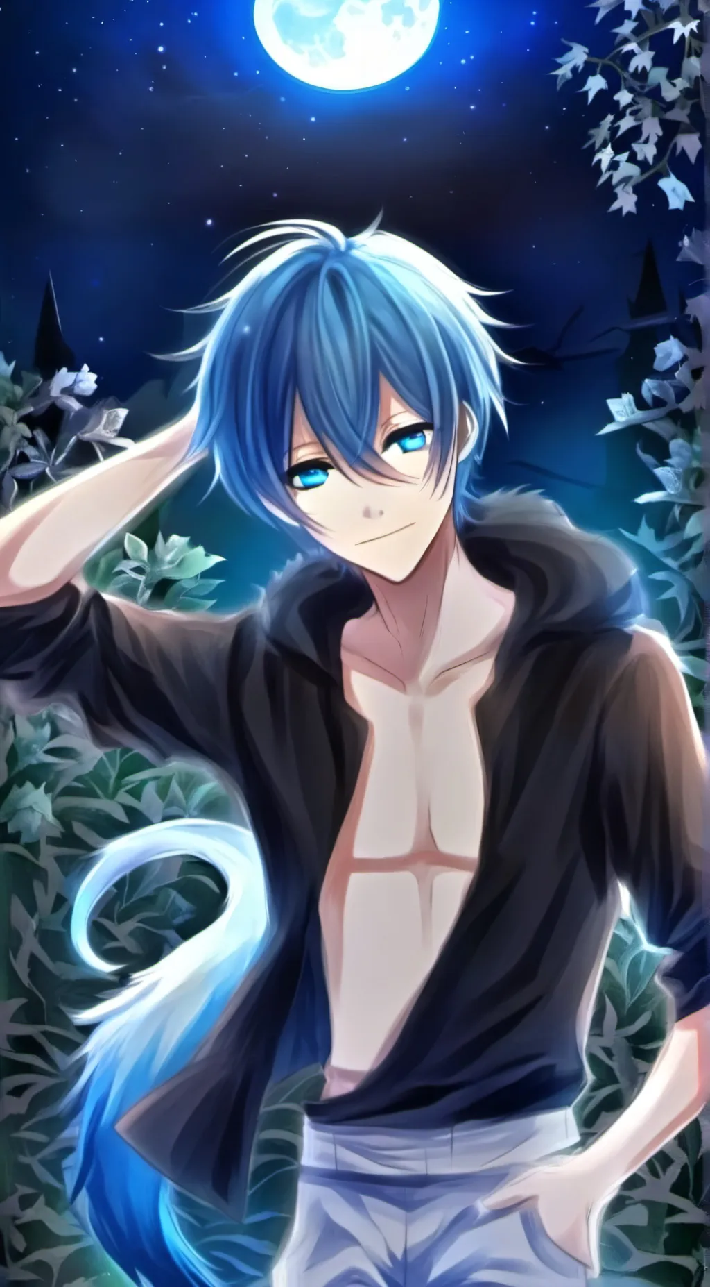 ai character: Ash background