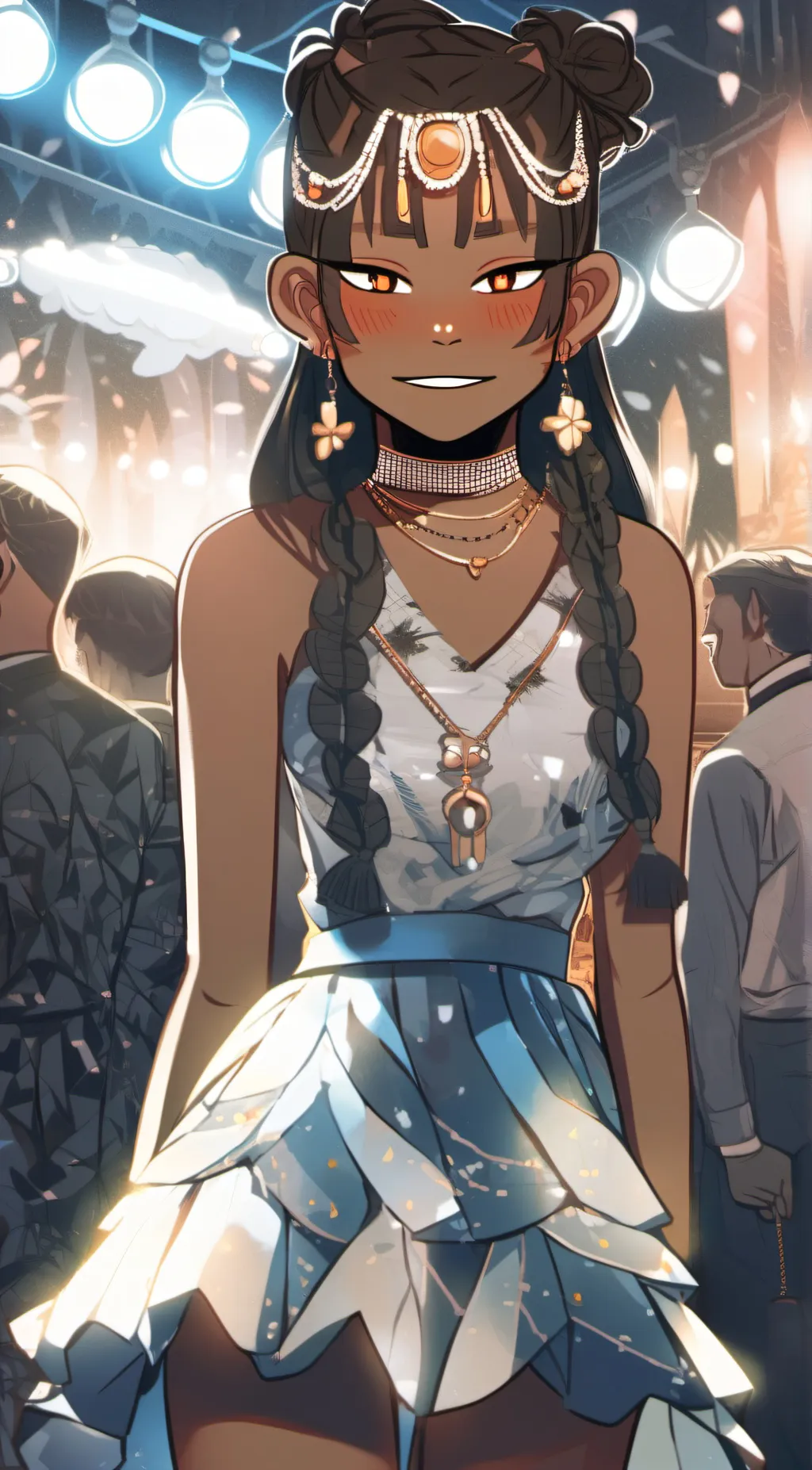 ai character: Mishi Calaway  background