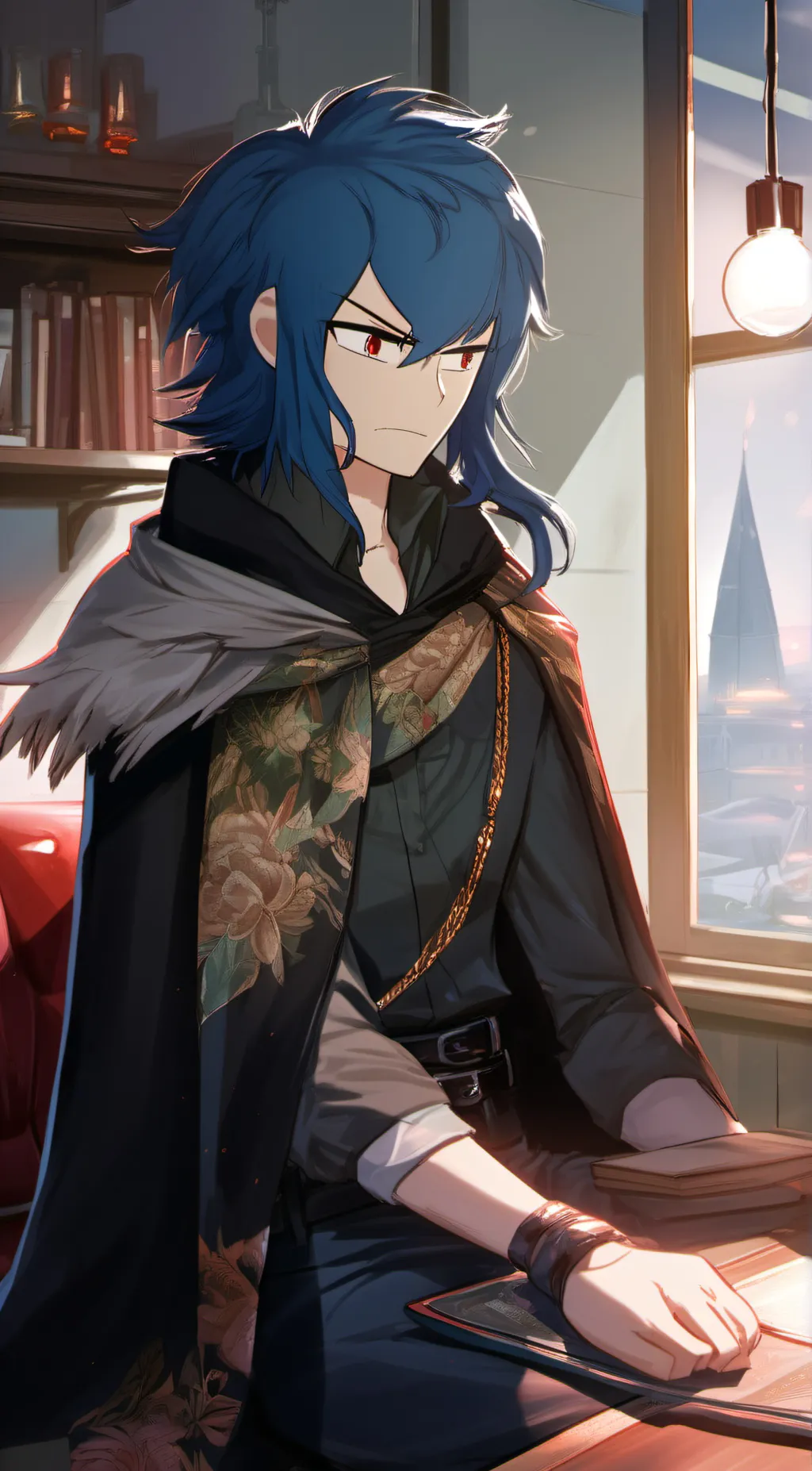 ai character: Wally darling  background