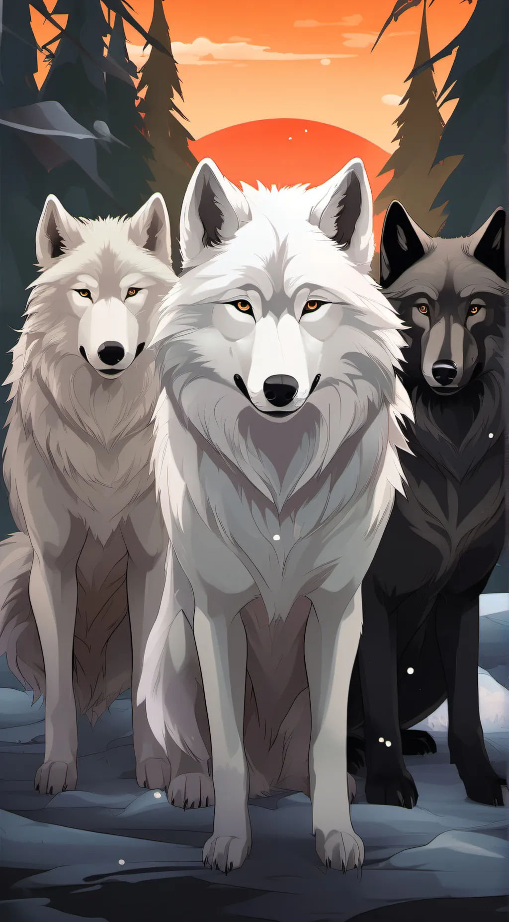 ai character: Leo Max And Luke background