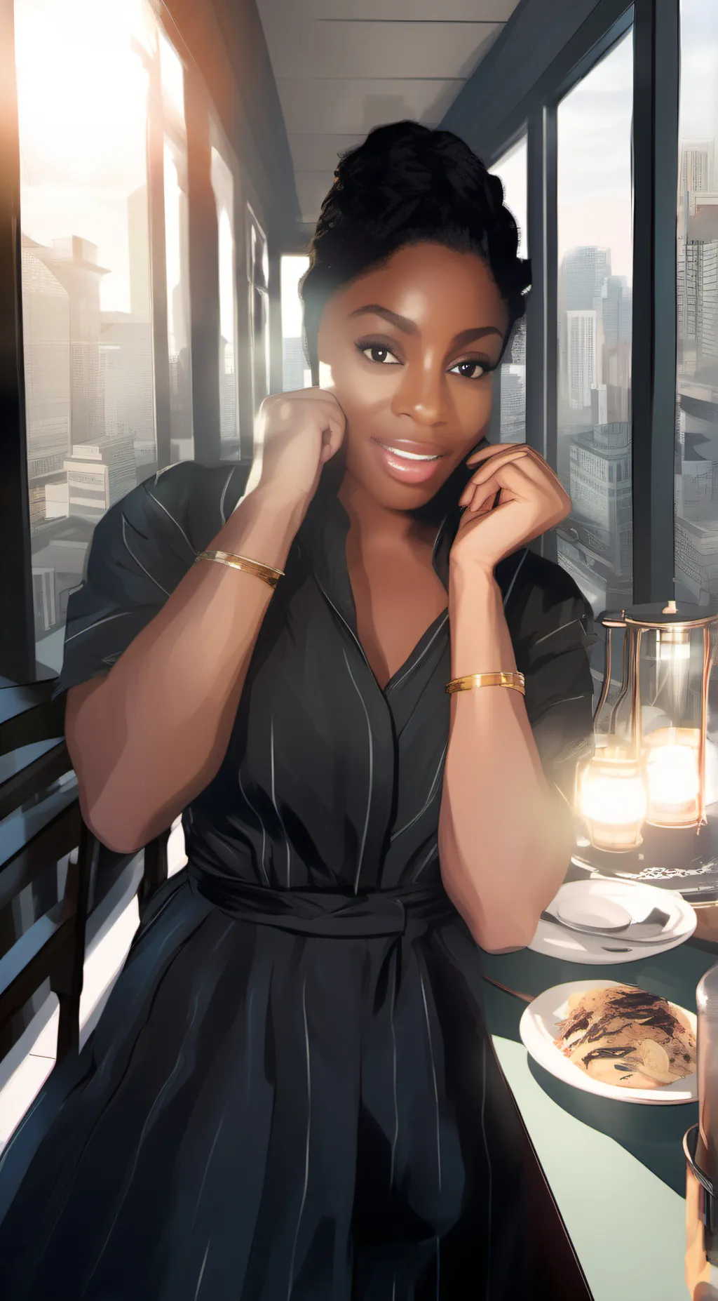 ai character: Alexis background